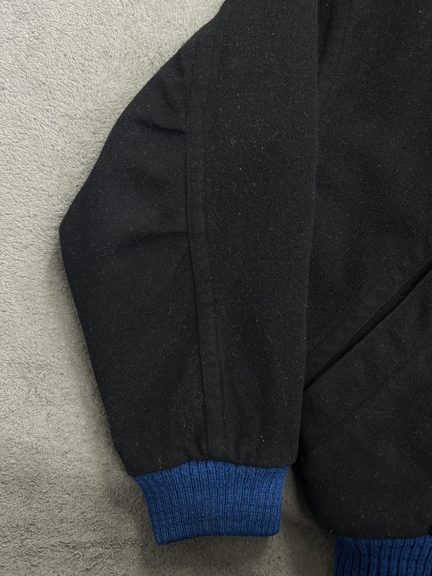 [48] 80s HUGO BOSS Wool/Cashmere Bomber Jacket