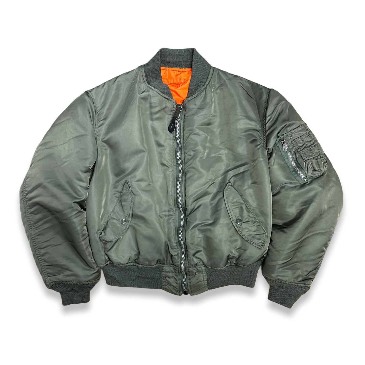 [L] 90s USAF Alpha MA-1 Flight Jacket