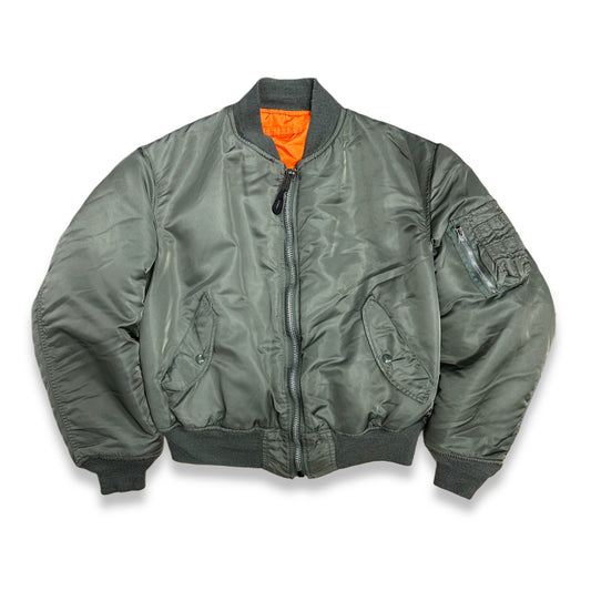 [L] 90s USAF Alpha MA-1 Flight Jacket