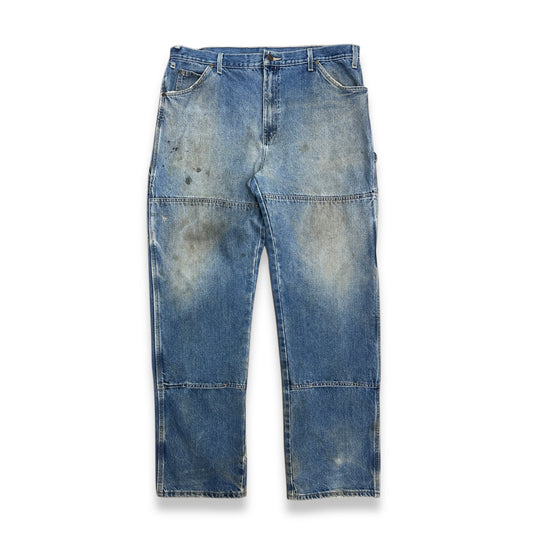 [38x34] 00s Dickies Double Knee Denim Pants