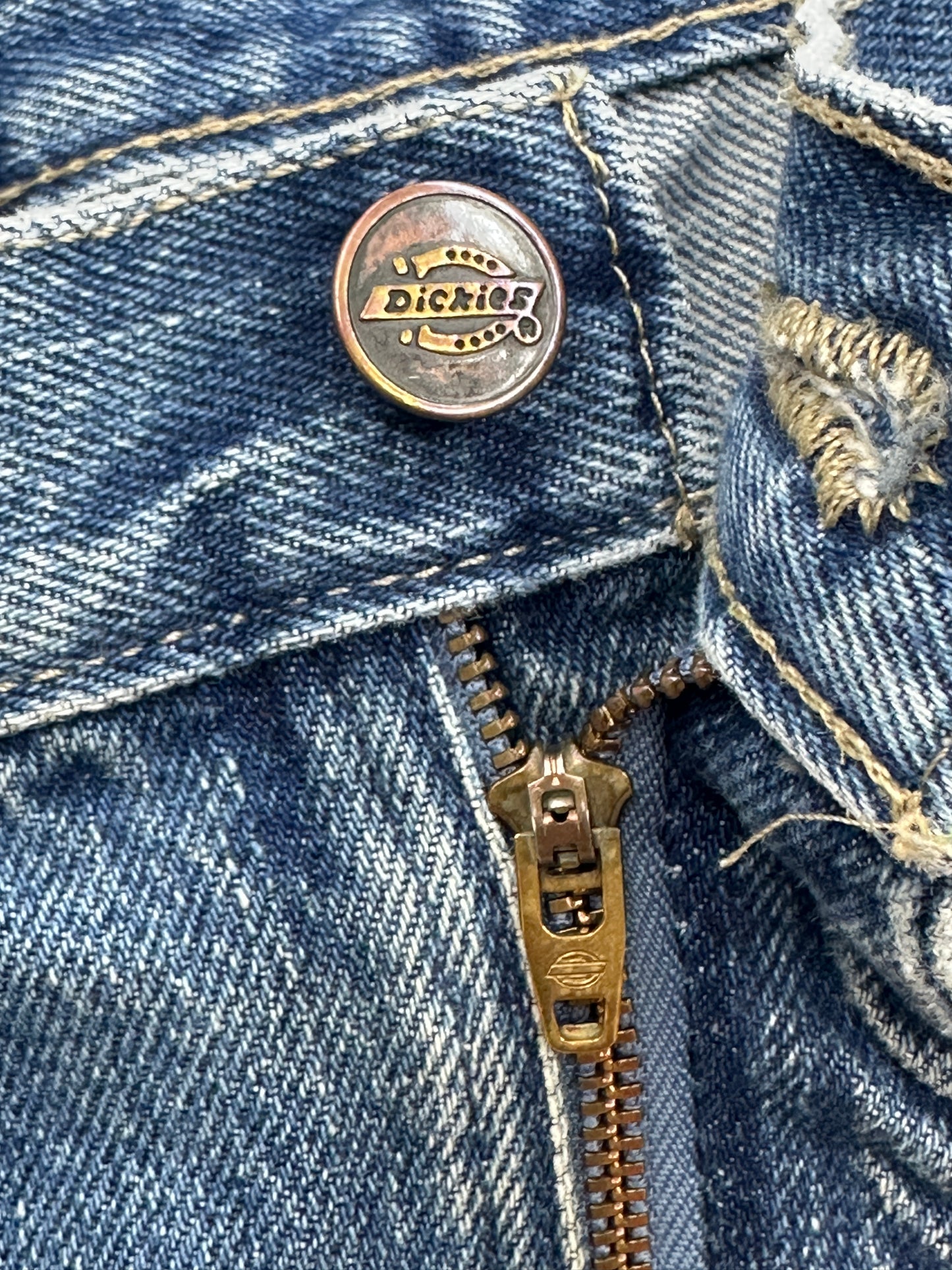 [38x34] 00s Dickies Double Knee Denim Pants