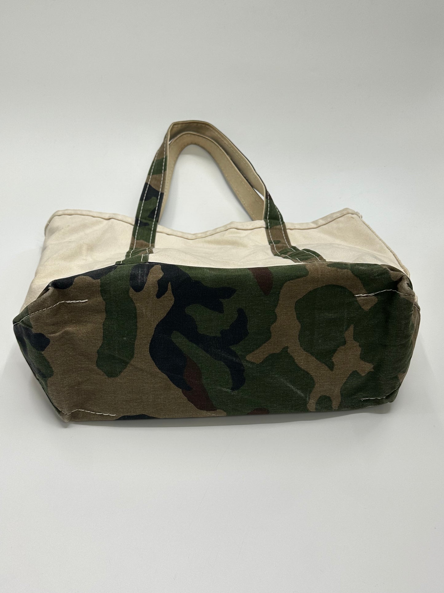 L.L.Bean Camo Boat and tote bag