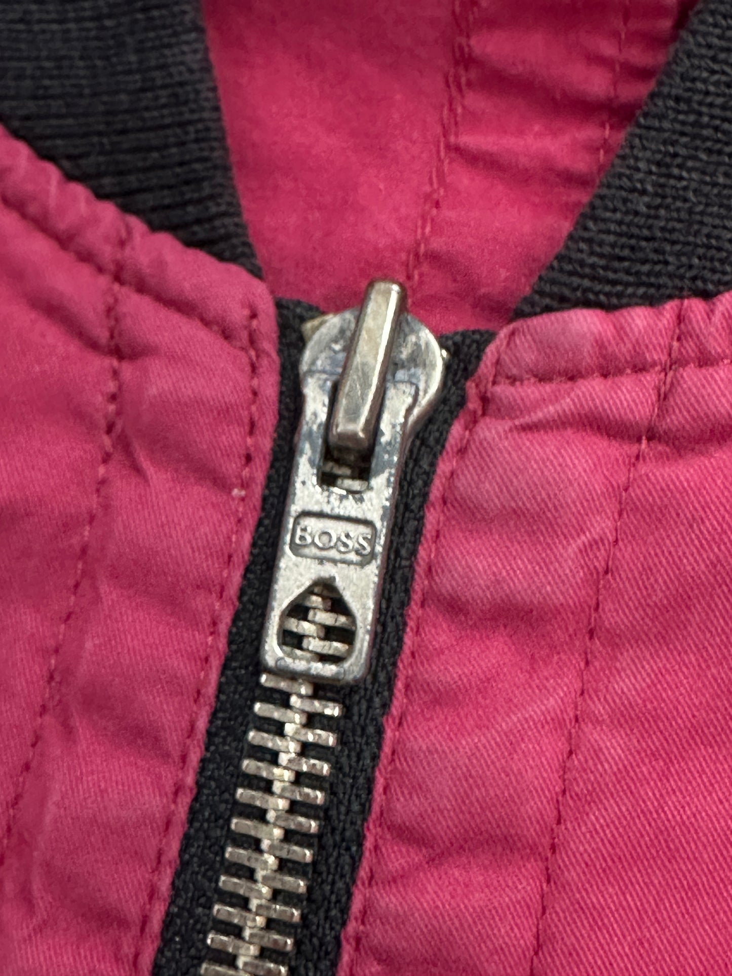 [XL] 90s HUGO BOSS Faded Bomber Jacket