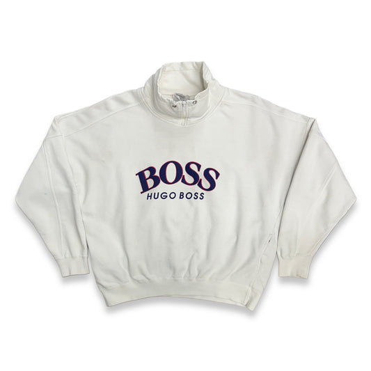 [M] 80s HUGO BOSS Full Zip-up Sweatshirt