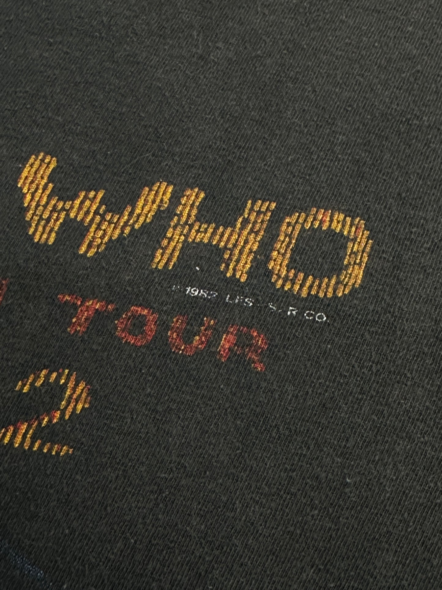 [L] 1982' The Who American Tour Tee