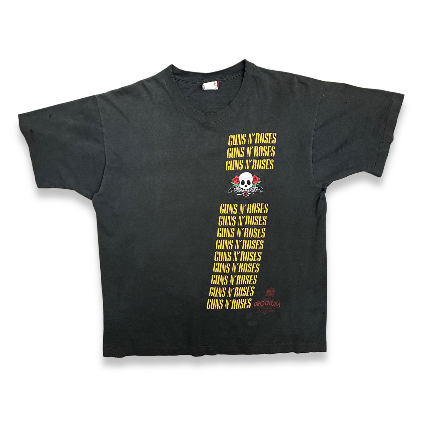 [XL] 1992' GUNS N' ROSES Logo Tee