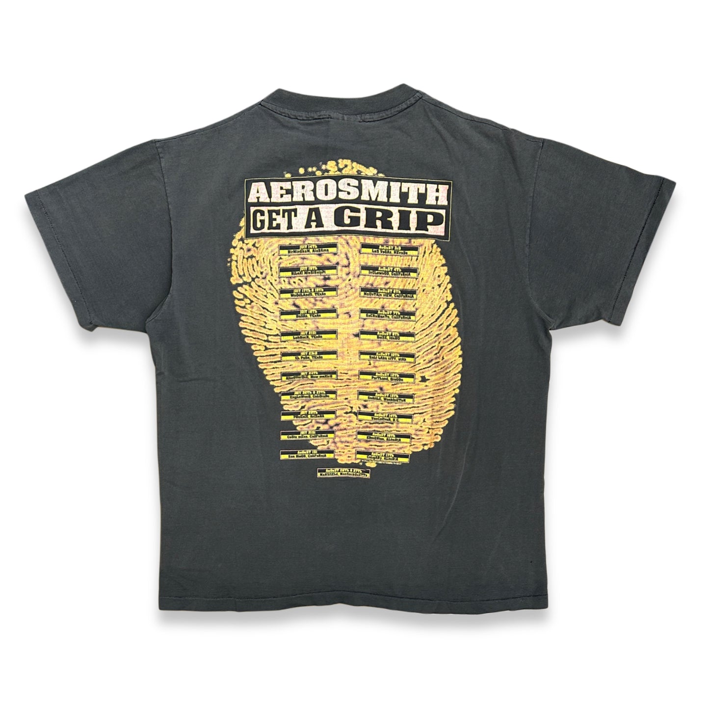 [XL] 1993' AEROSMITH Get a Grip Album Tour Tee