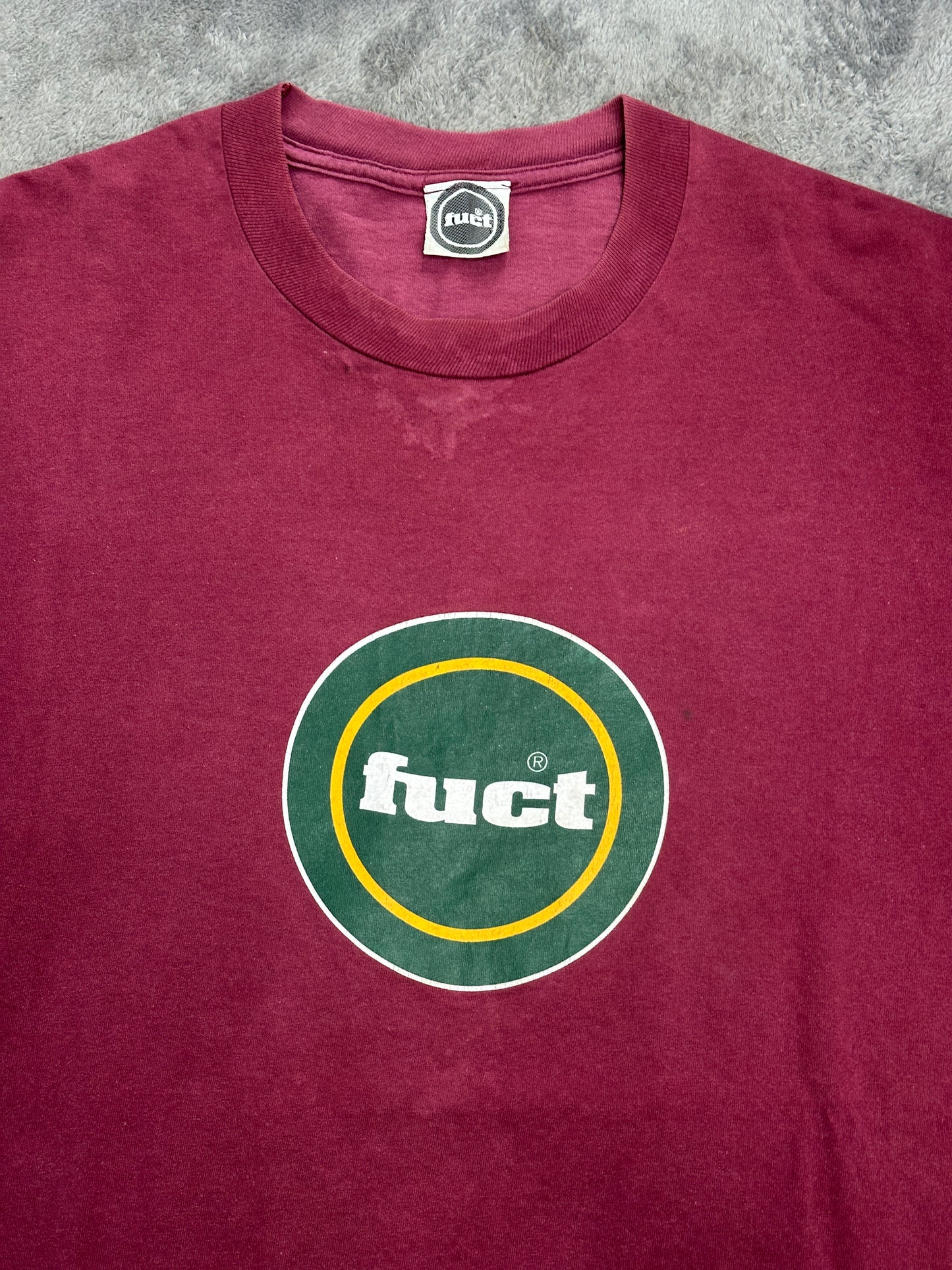 [XL] 90s FUCT Circle Logo Tee
