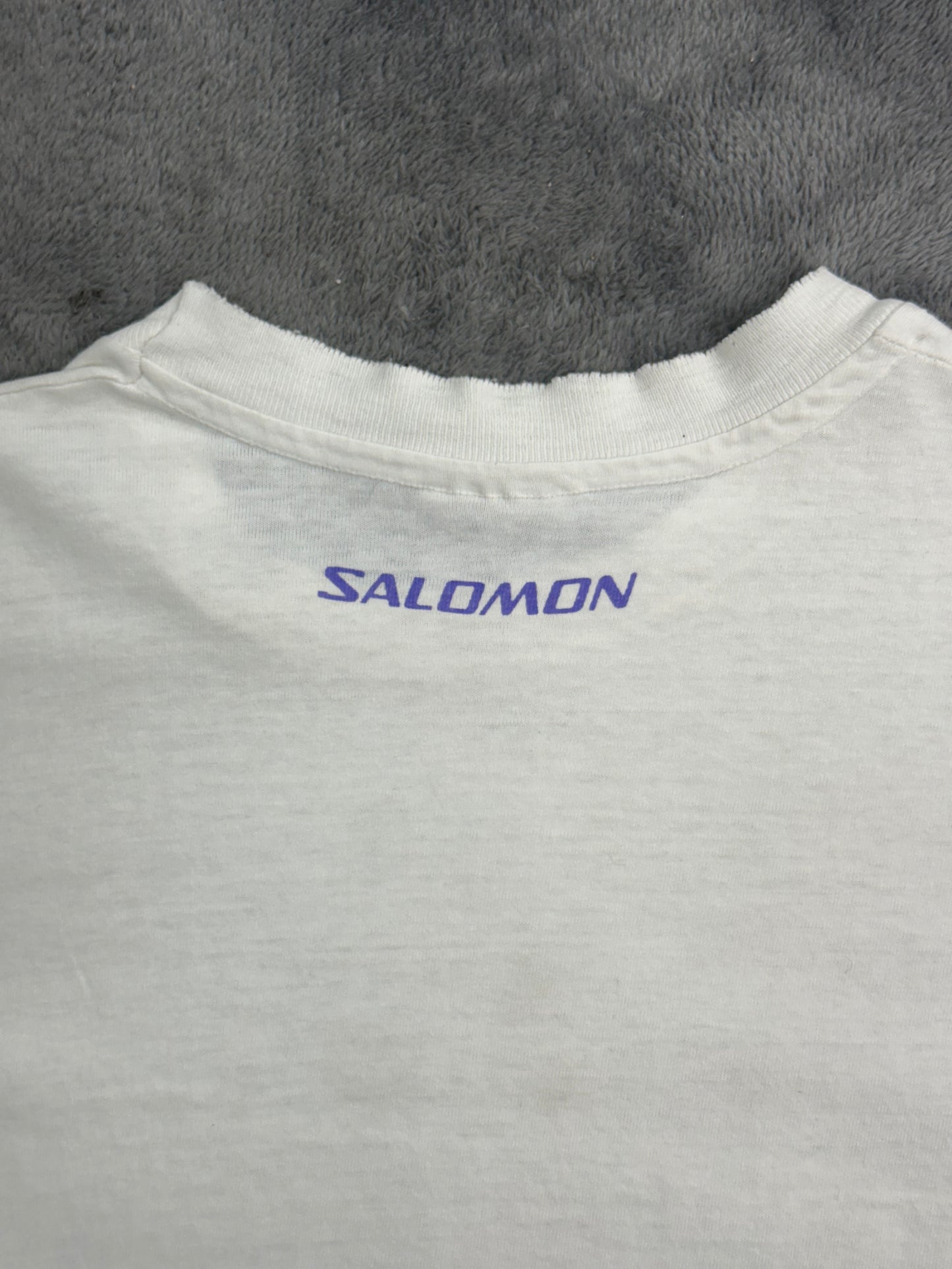 [L] Late 80s SALOMON Ski Cartoon Tee