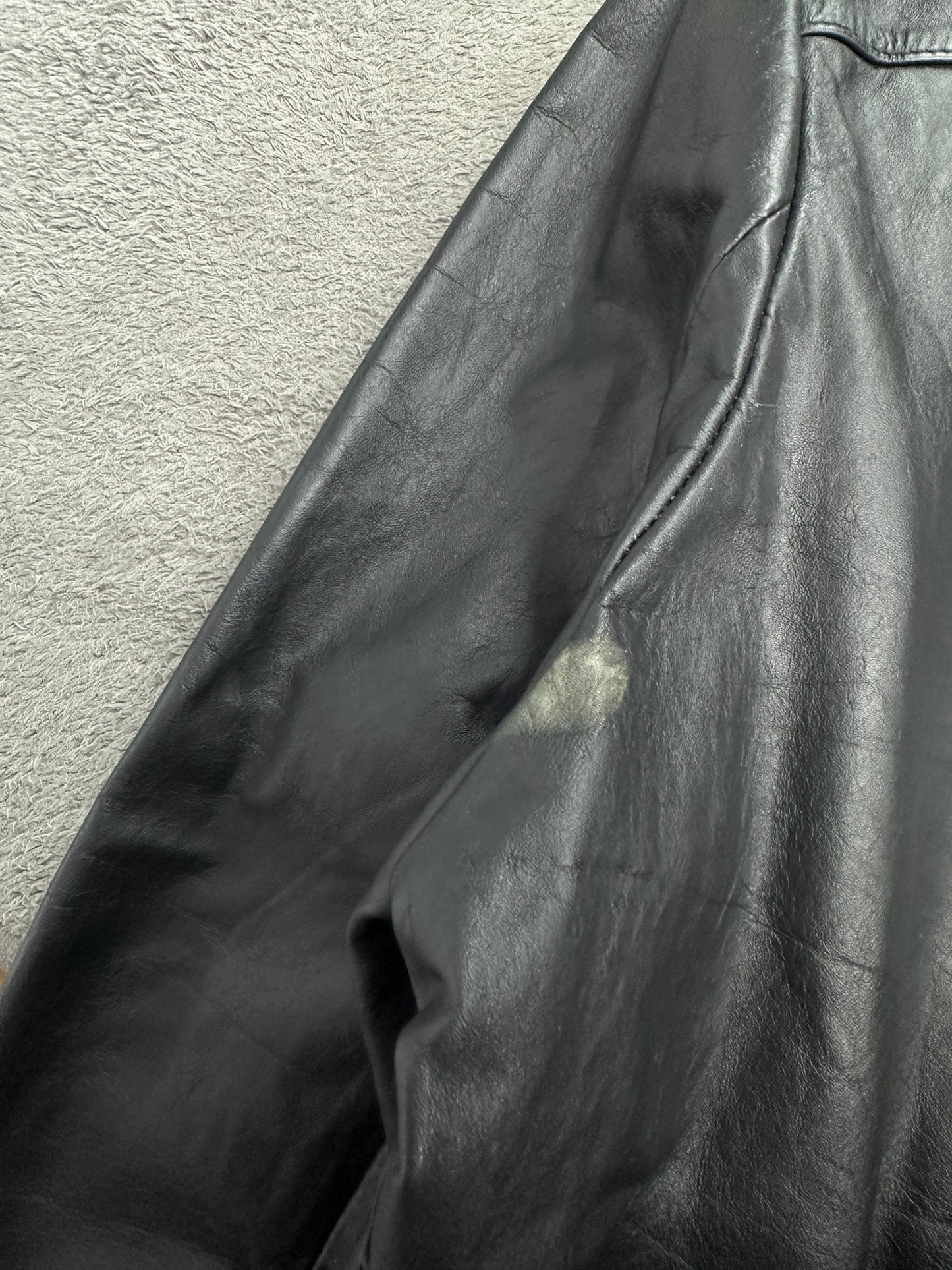 [40] 80s Harley-Davidson Leather Jacket