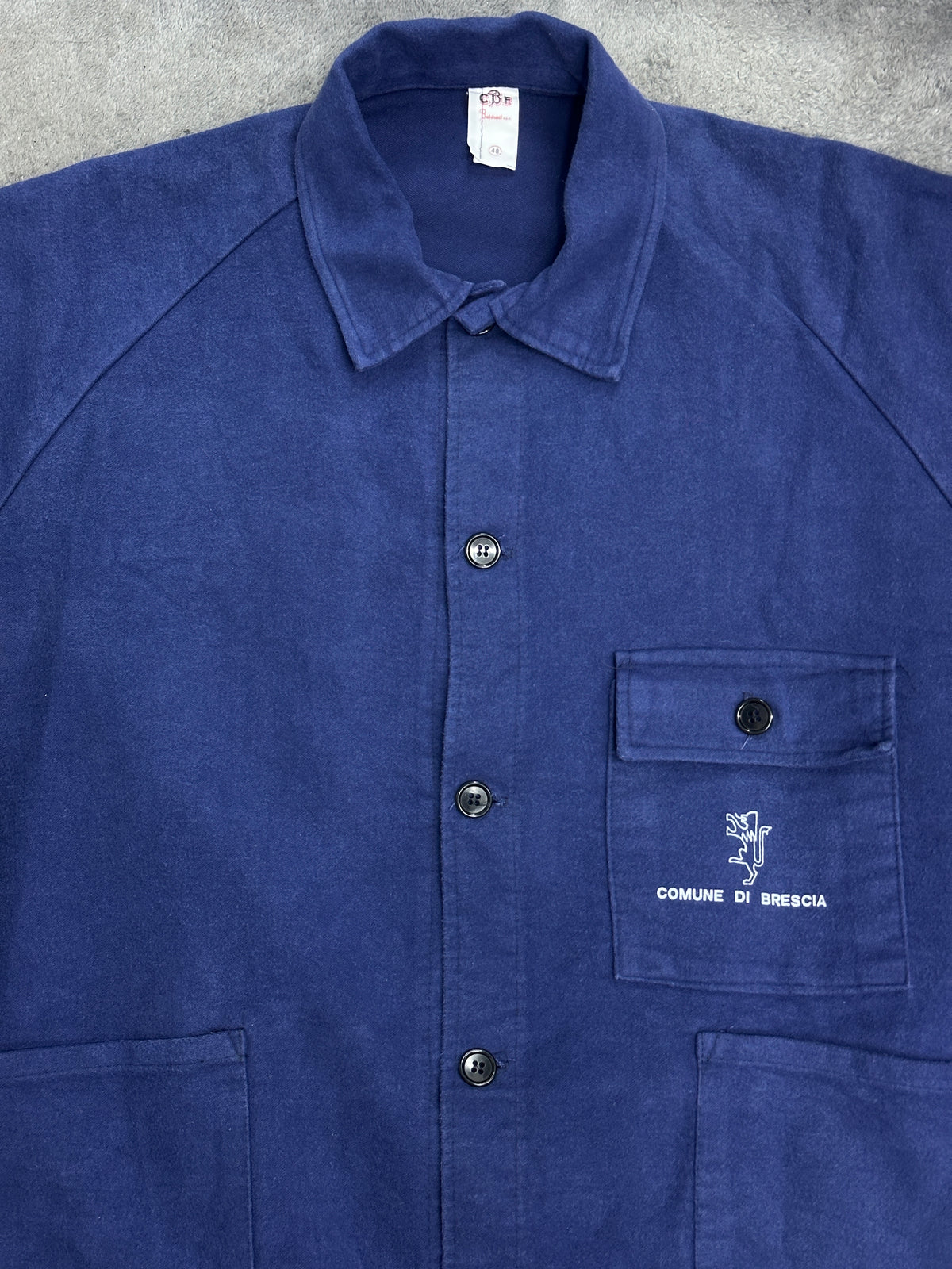 [48] 80s Brescia Moleskin Work Jacket
