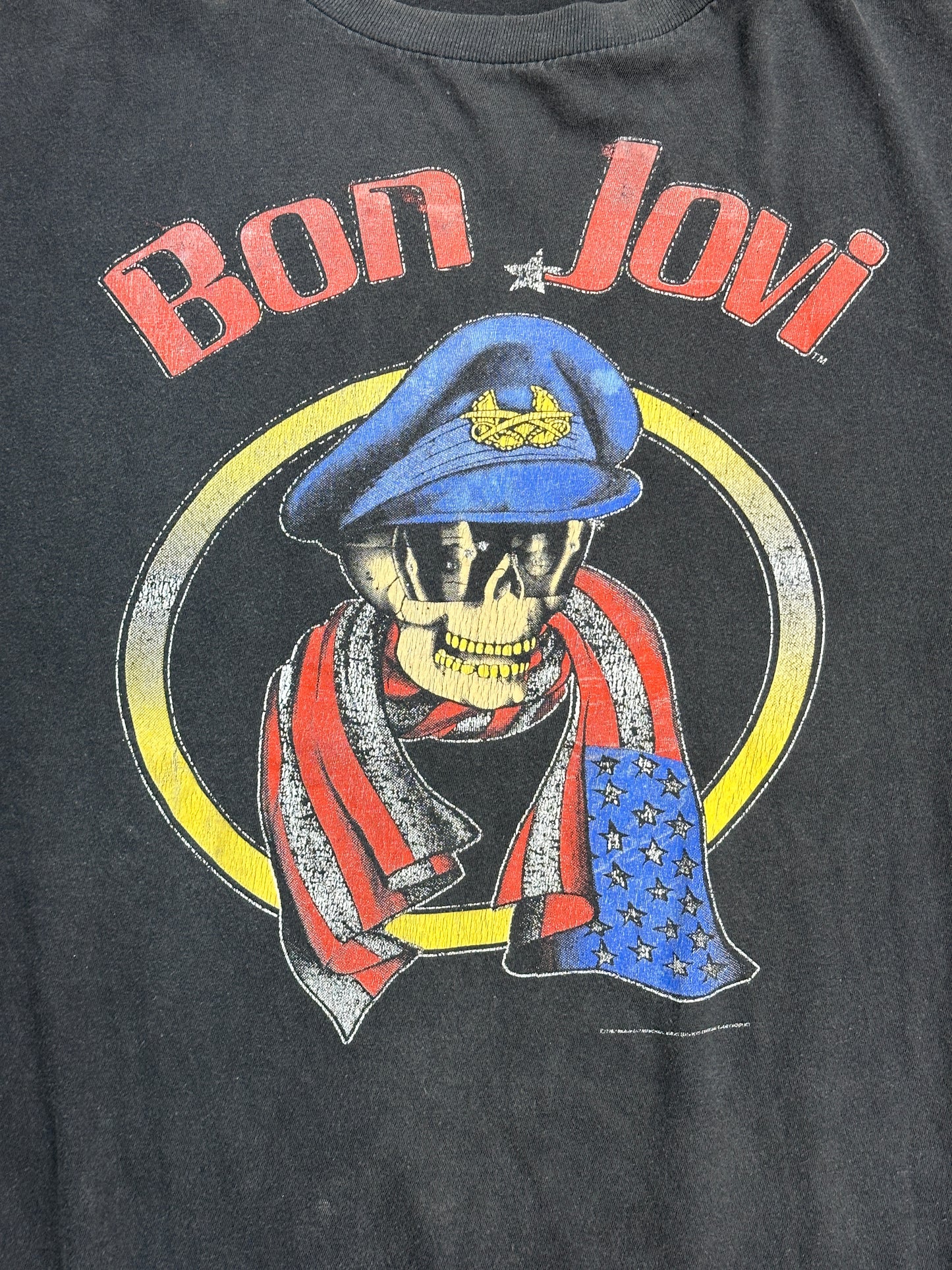 [L] 1987' Bon Jovi Wet Tour Tee