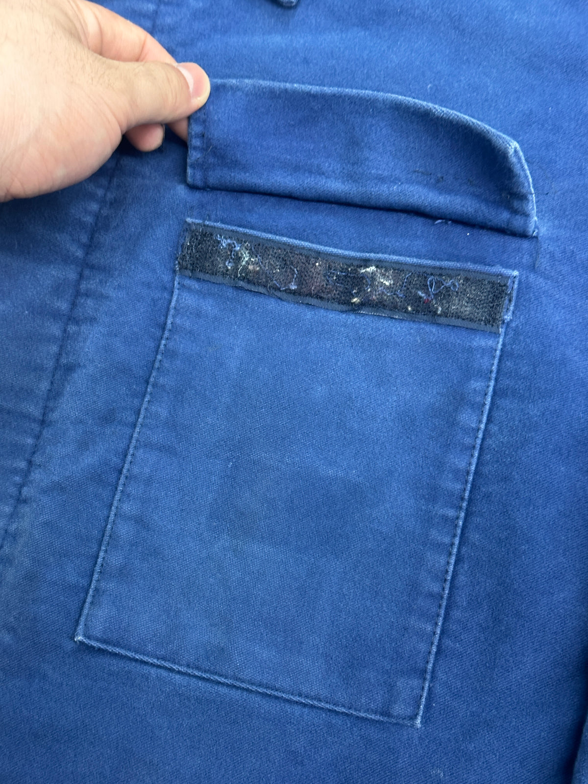 [L] 80s Moleskin French Work Jacket