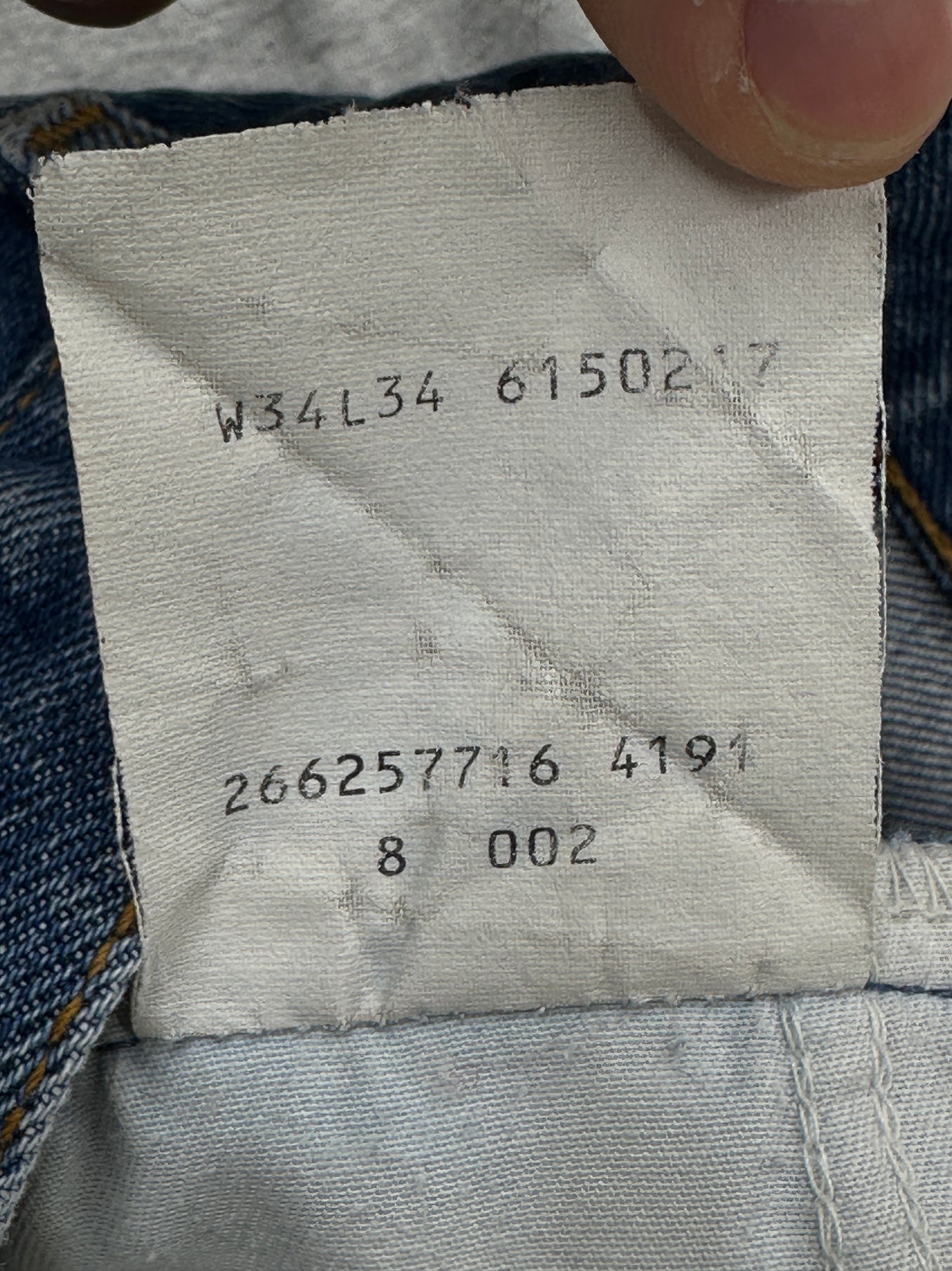 [34x34] 1991' Levi's 615 Straight Fit Denim Pants
