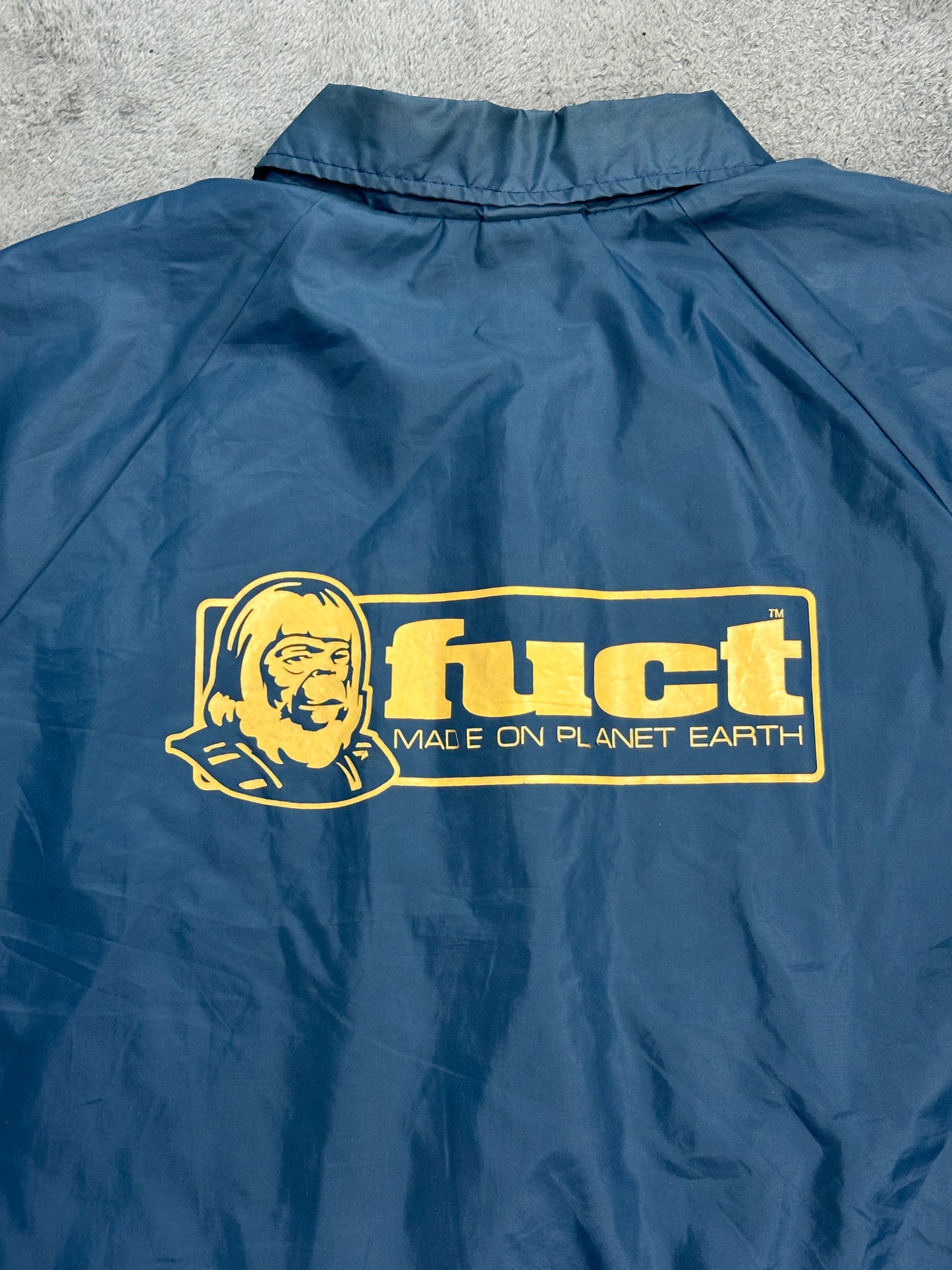 [XL] 90s FUCT Planet of Ape Coach Jacket
