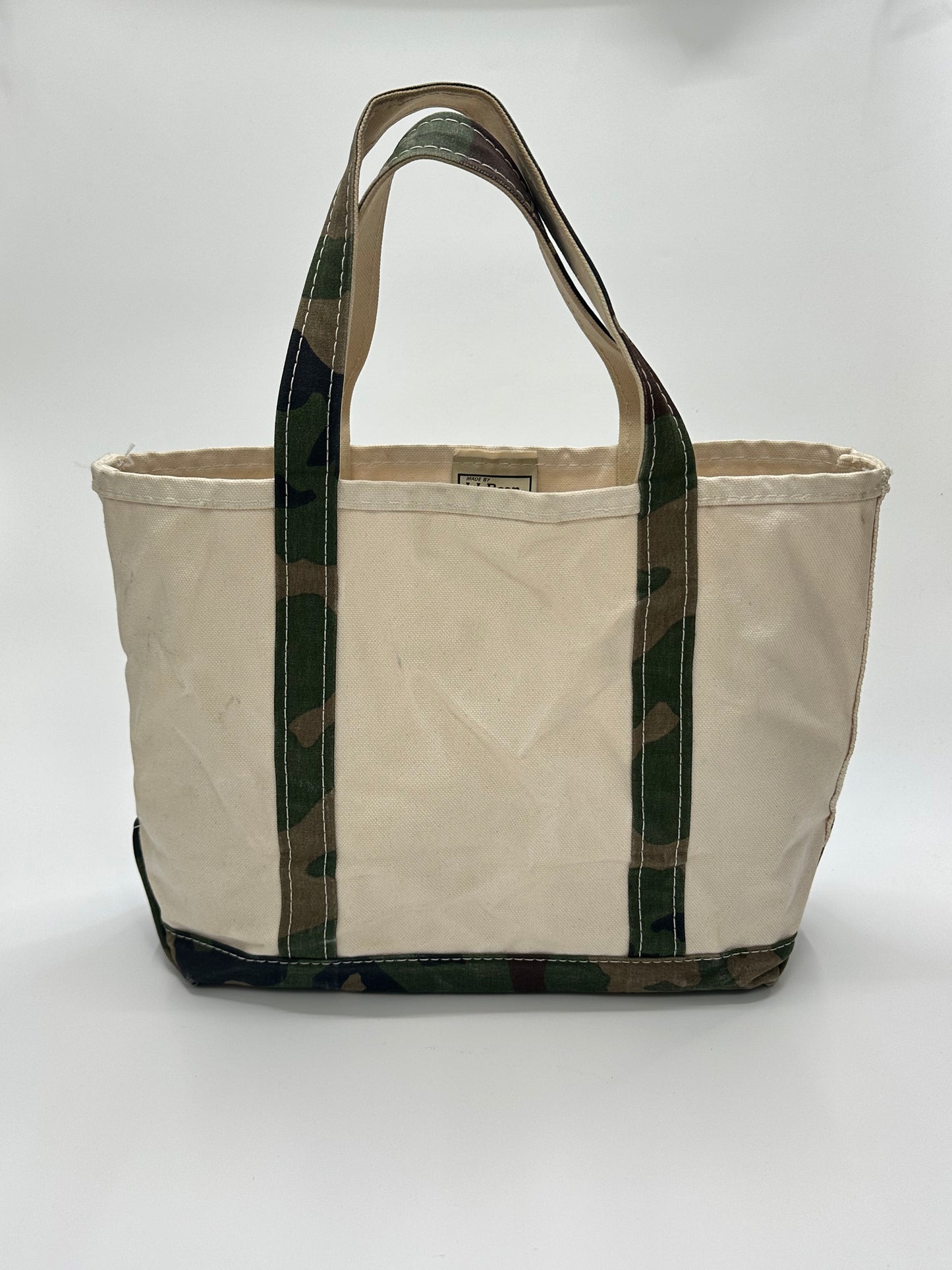 L.L.Bean Camo Boat and tote bag