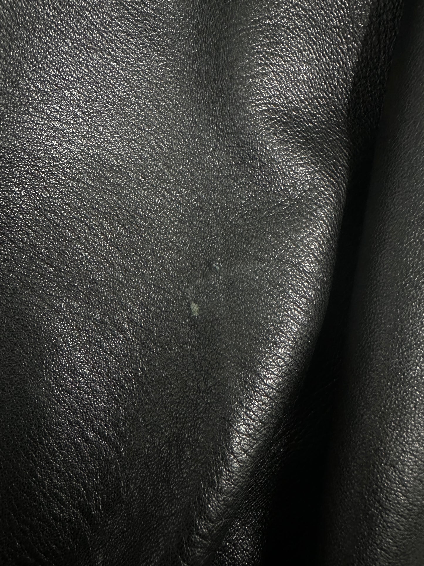 [XL] 90s HUGO BOSS Leather Bomber Jacket