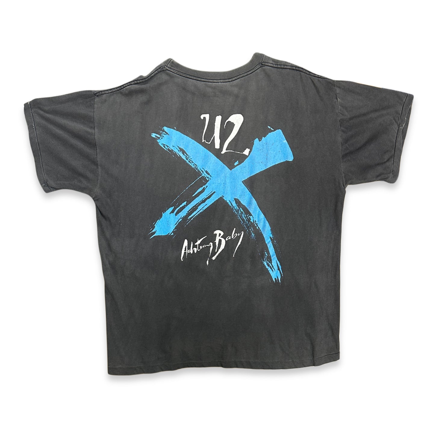 [XL] 1992' U2 Achtung Baby Album Tee