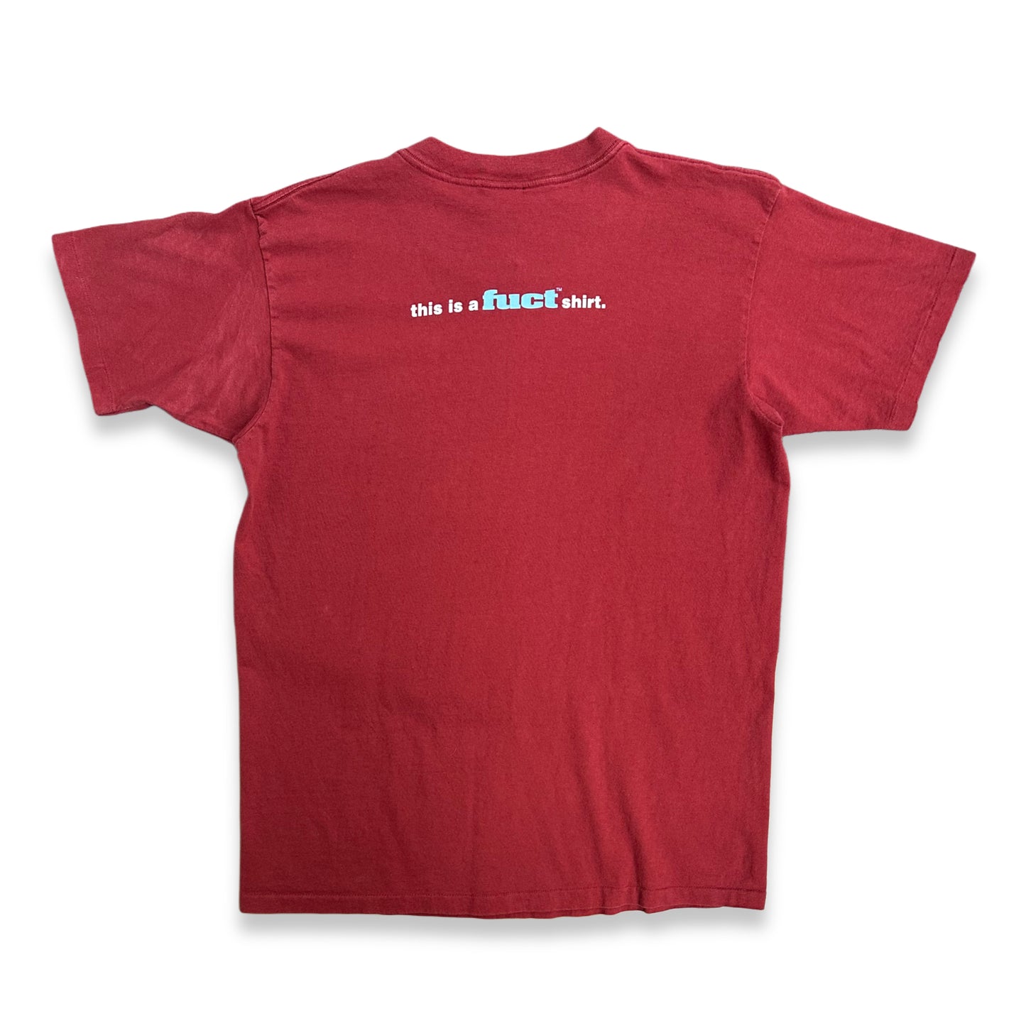[L] Early 90s FUCT 'my name is satan' Tee