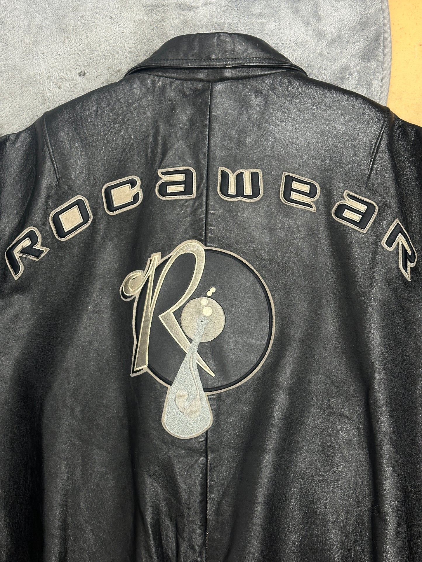 [2XL] 00s ROCAWEAR Leather Jacket