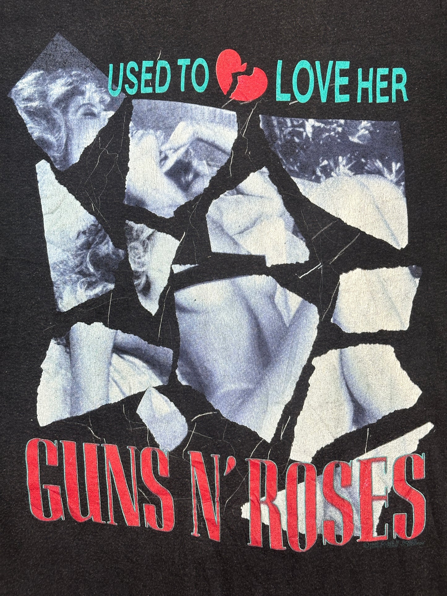 [L] 1989' Guns N' Roses Used To Love Her Tee