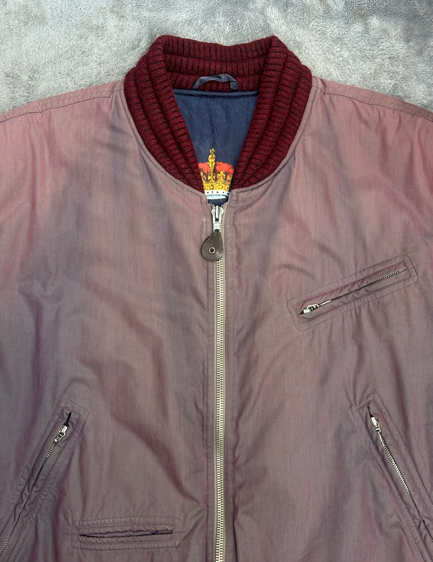 [XL] 80s HUGO BOSS Bomber Jacket