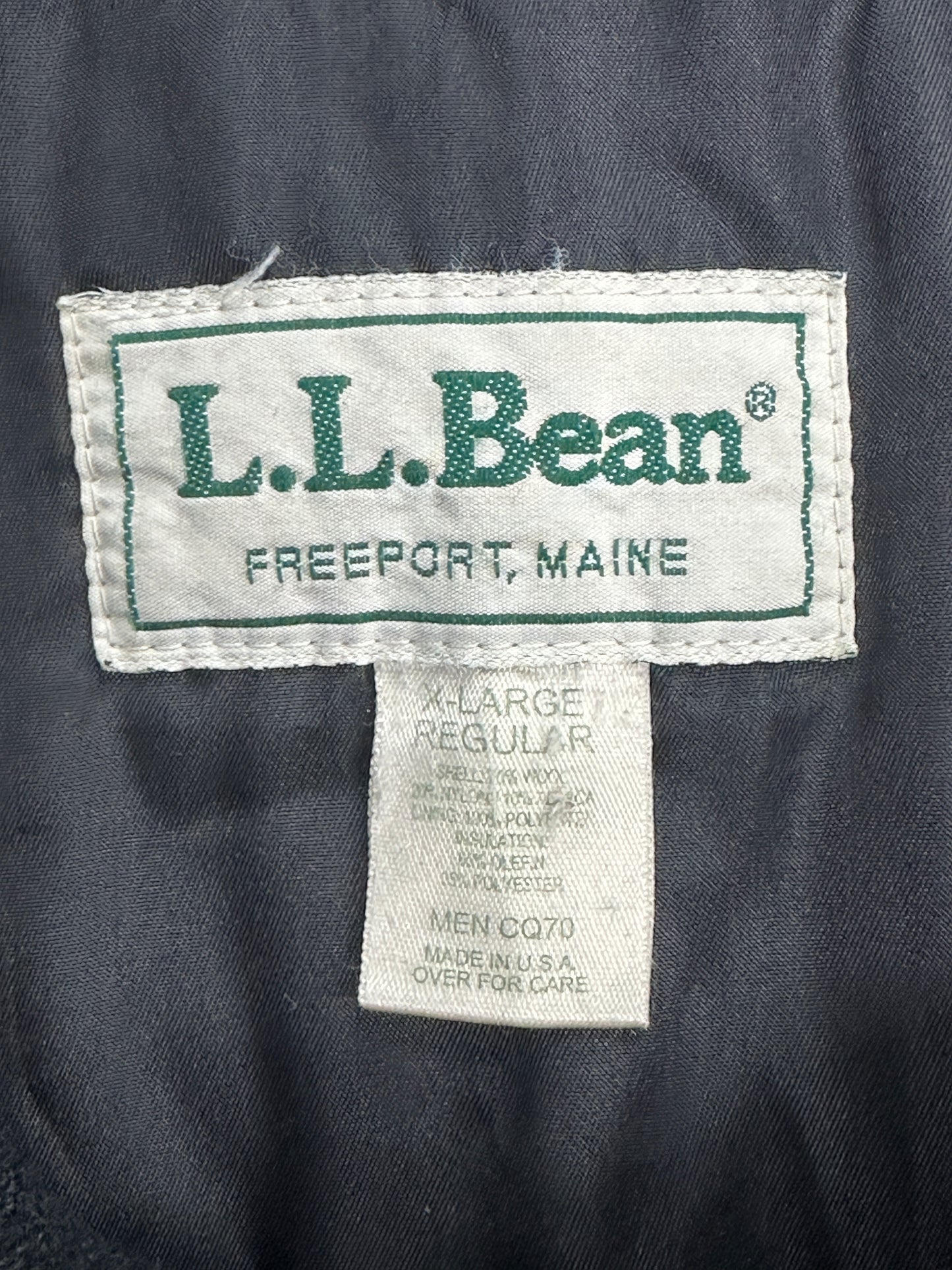 [XL] 90s L.L.Bean Wool Jacket