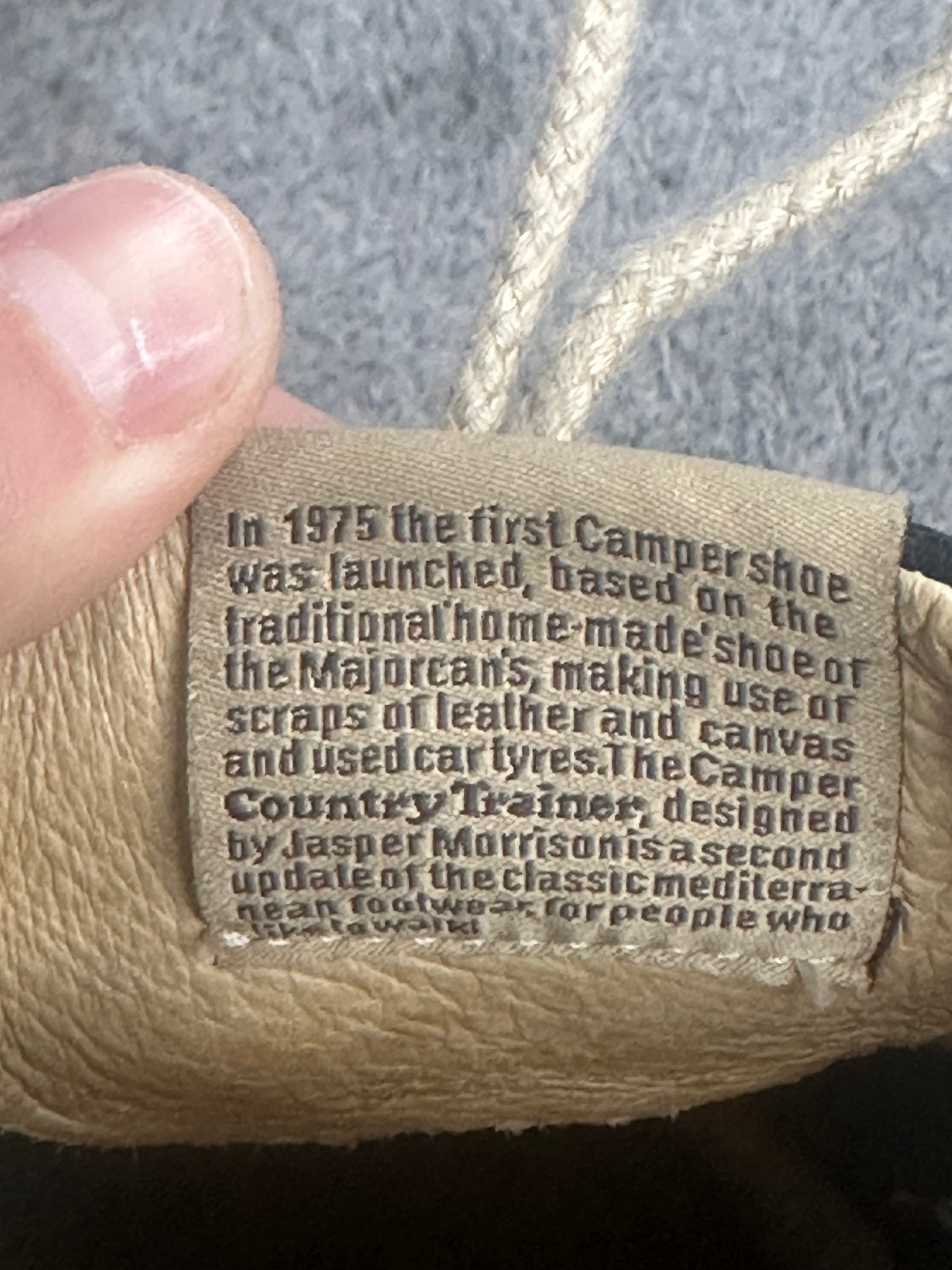 [285mm] Camper x Jasper Morrison Country Trainer