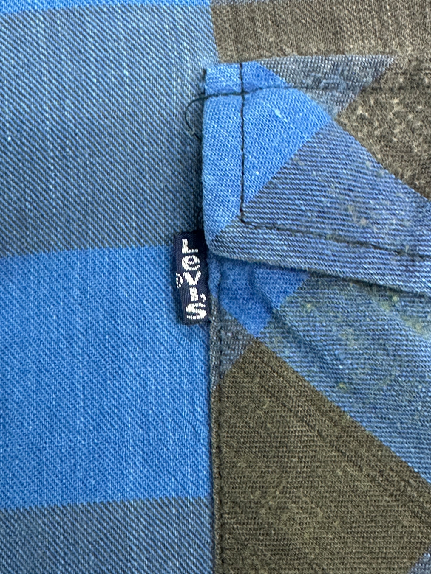 [L] 80s Levi's Flannel Shirt