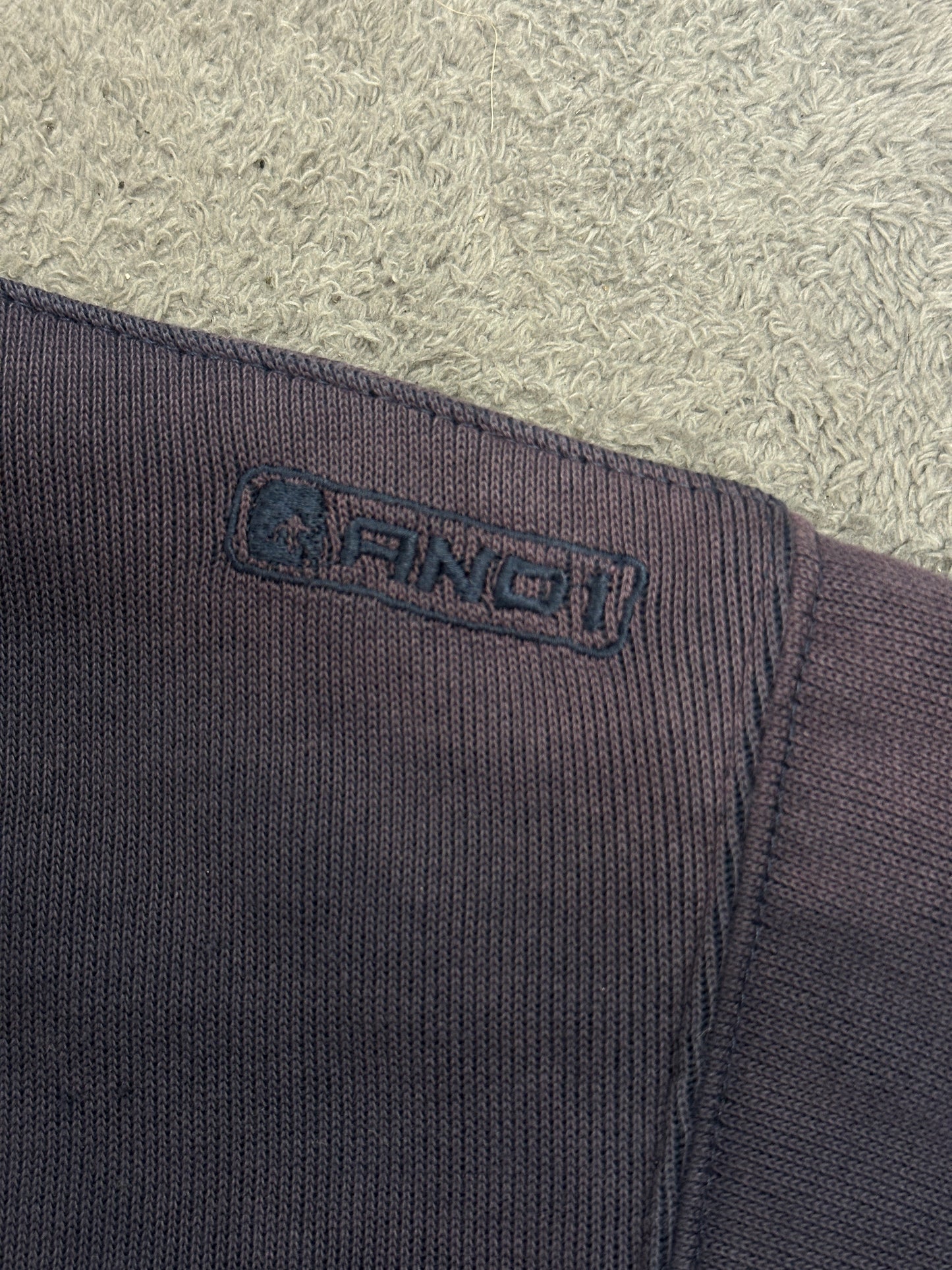 [L] 00s AND1 Faded Hood Zip-up