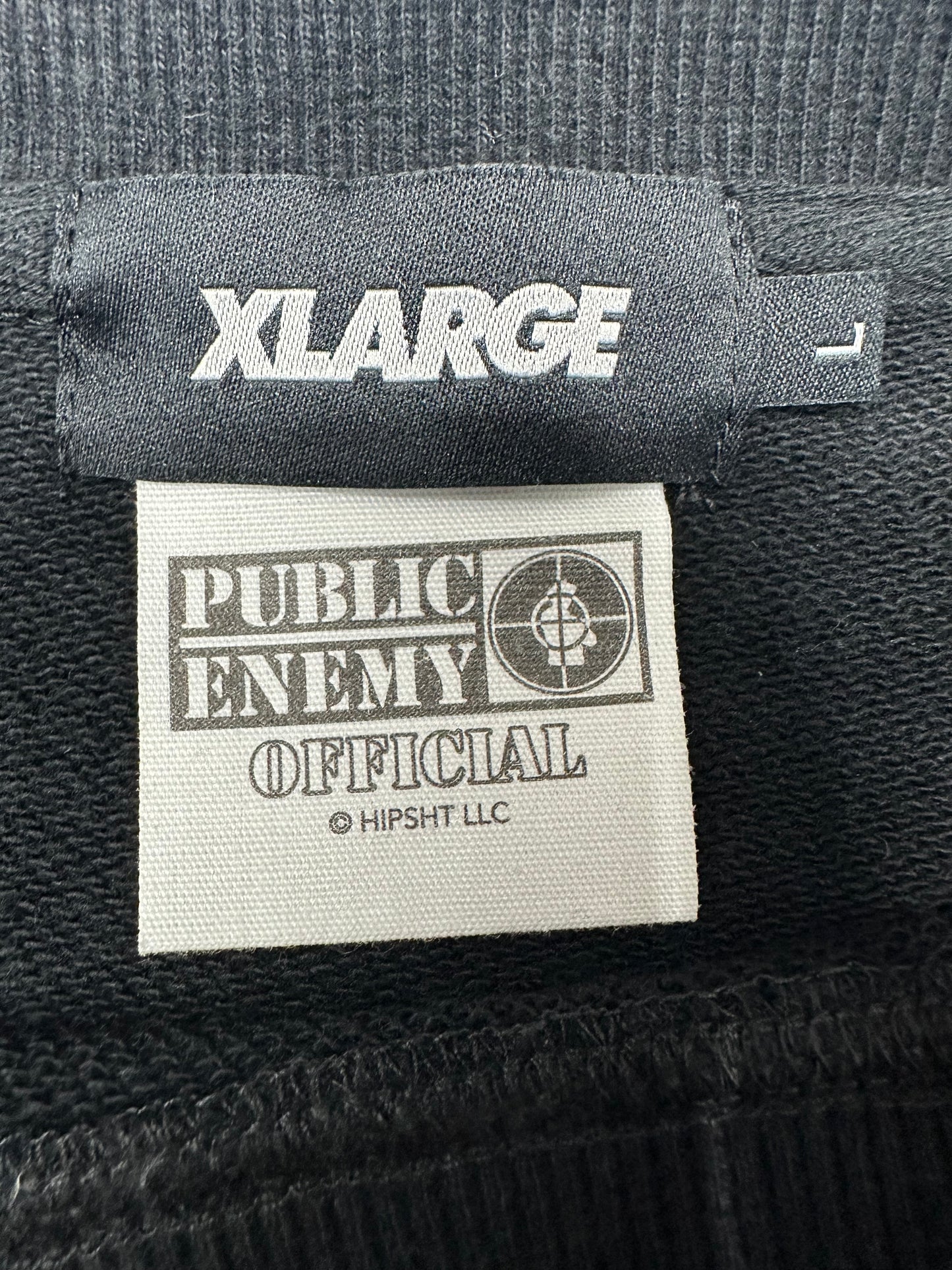 [L] X-LARGE x PUBLIC ENEMY sweatshirt