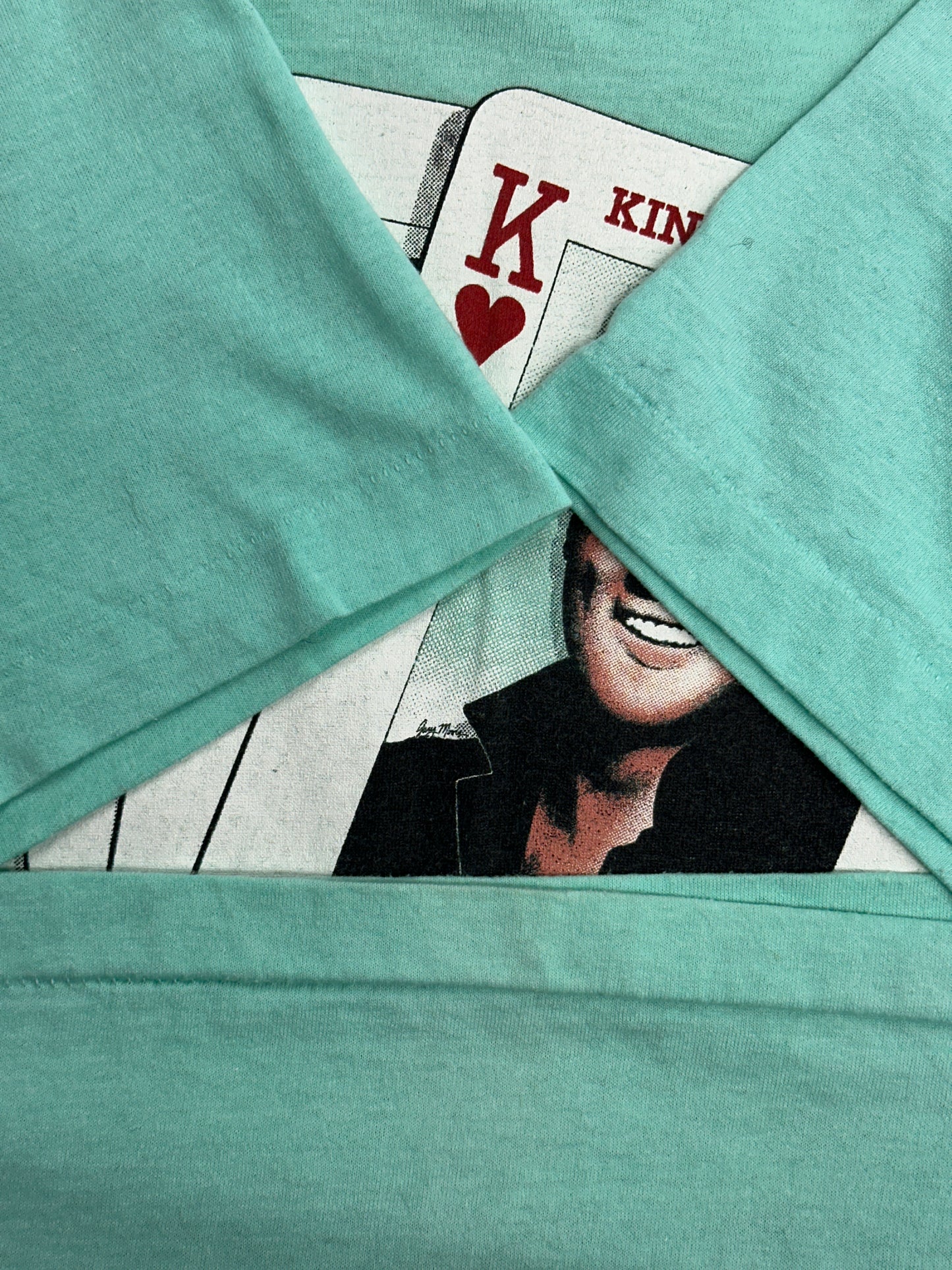 [L] Late 80s Elvis Presley  'King of Hearts' Tee