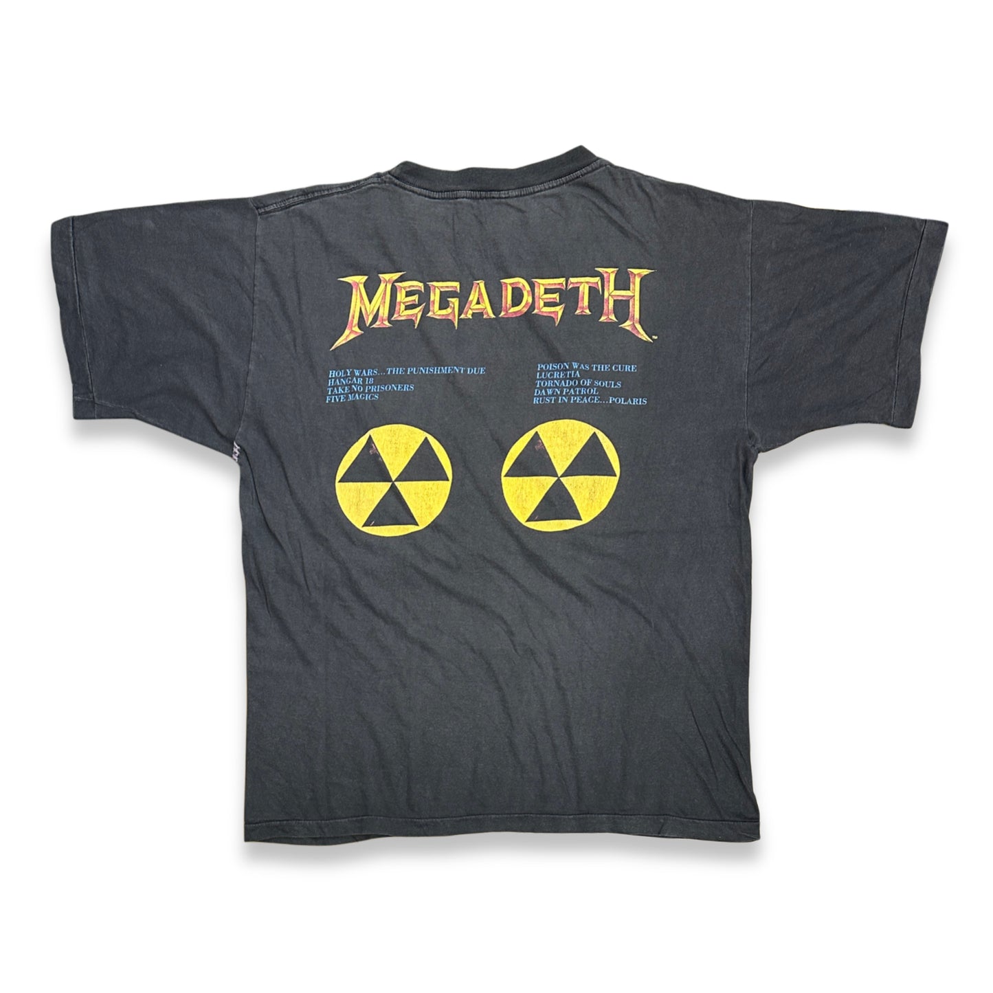 [XL] 1991' Megadeth Rust in Peace Album promo Tee