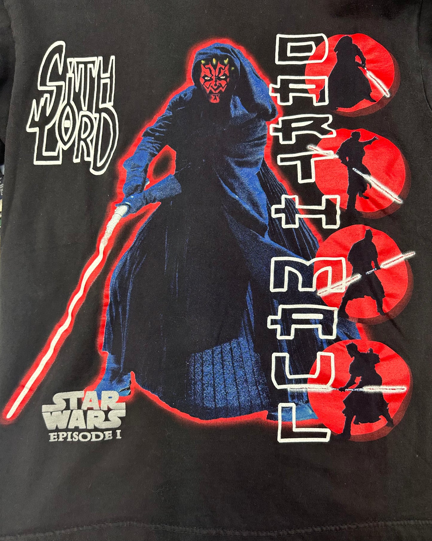 [M] 90s 'STARWARS' 'Darth Maul' Movie Tee