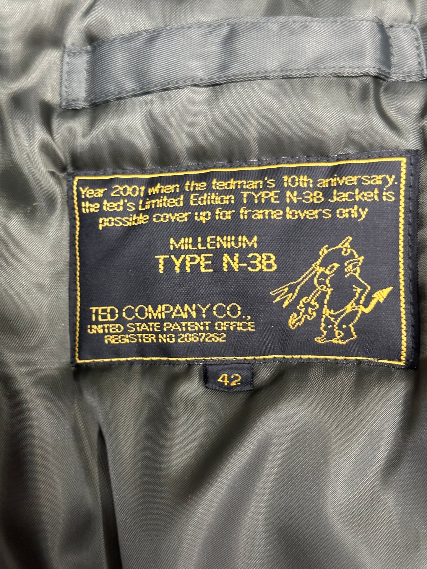 [42] 01‘ Ted company 10th Limited Edition N-3B