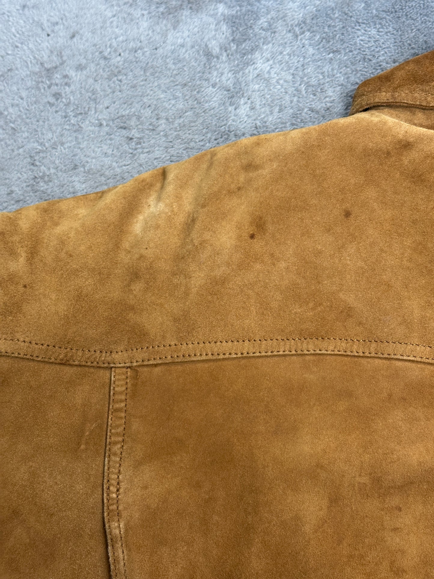 [M] 90s Paul Smith Lamb Suede Leather Jacket