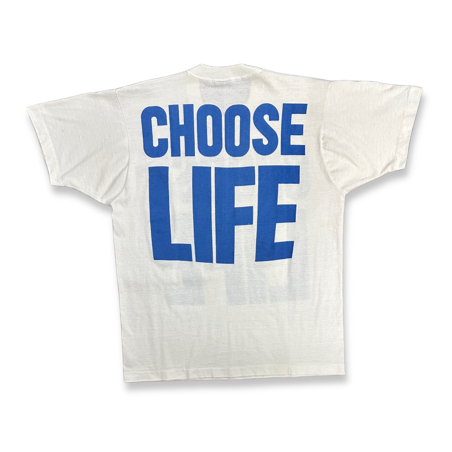 [XL] 80s WHAM 'CHOOSE LIFE' Tee