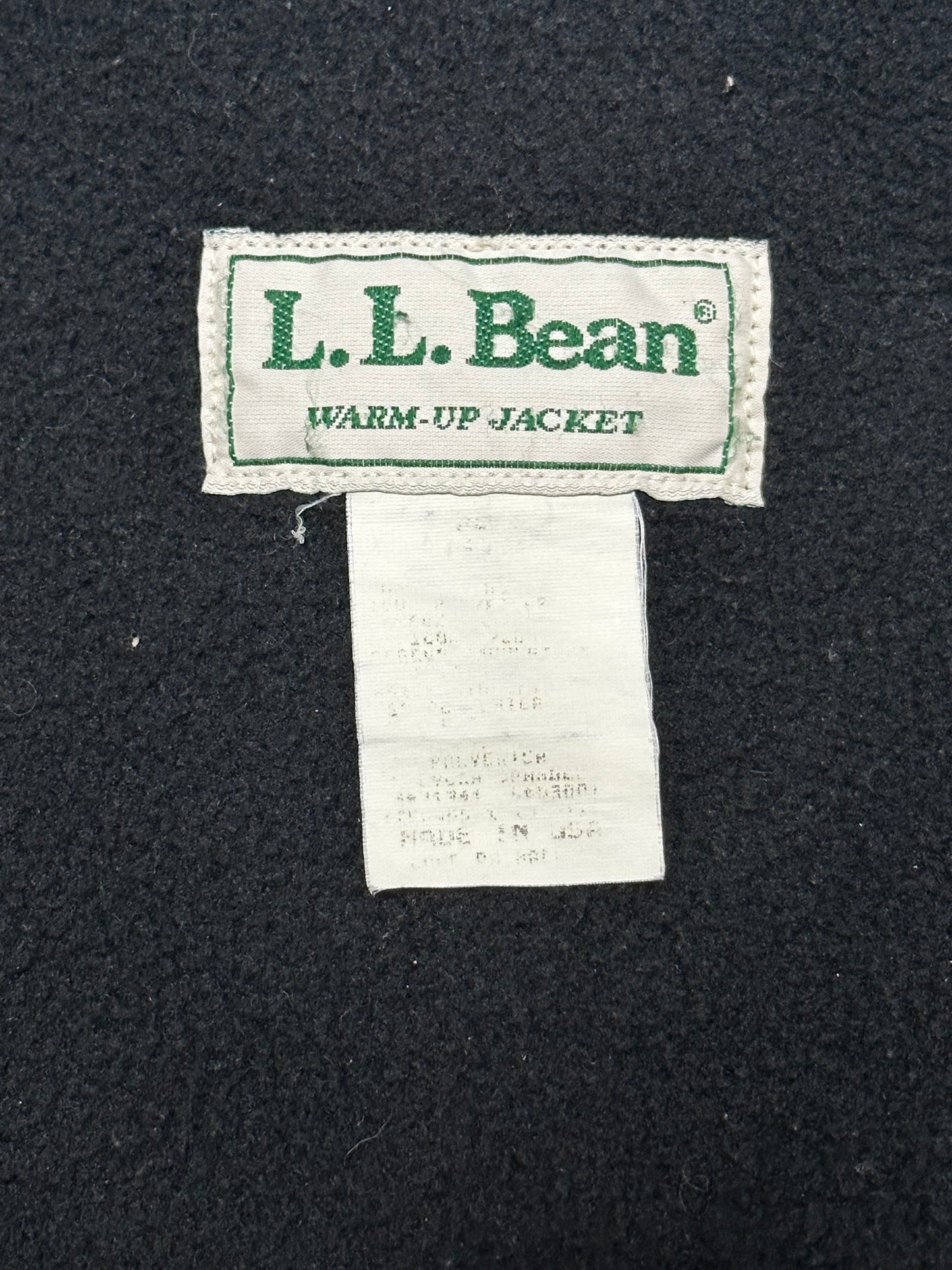 90s L.L.Bean Warm-up Jacket XL