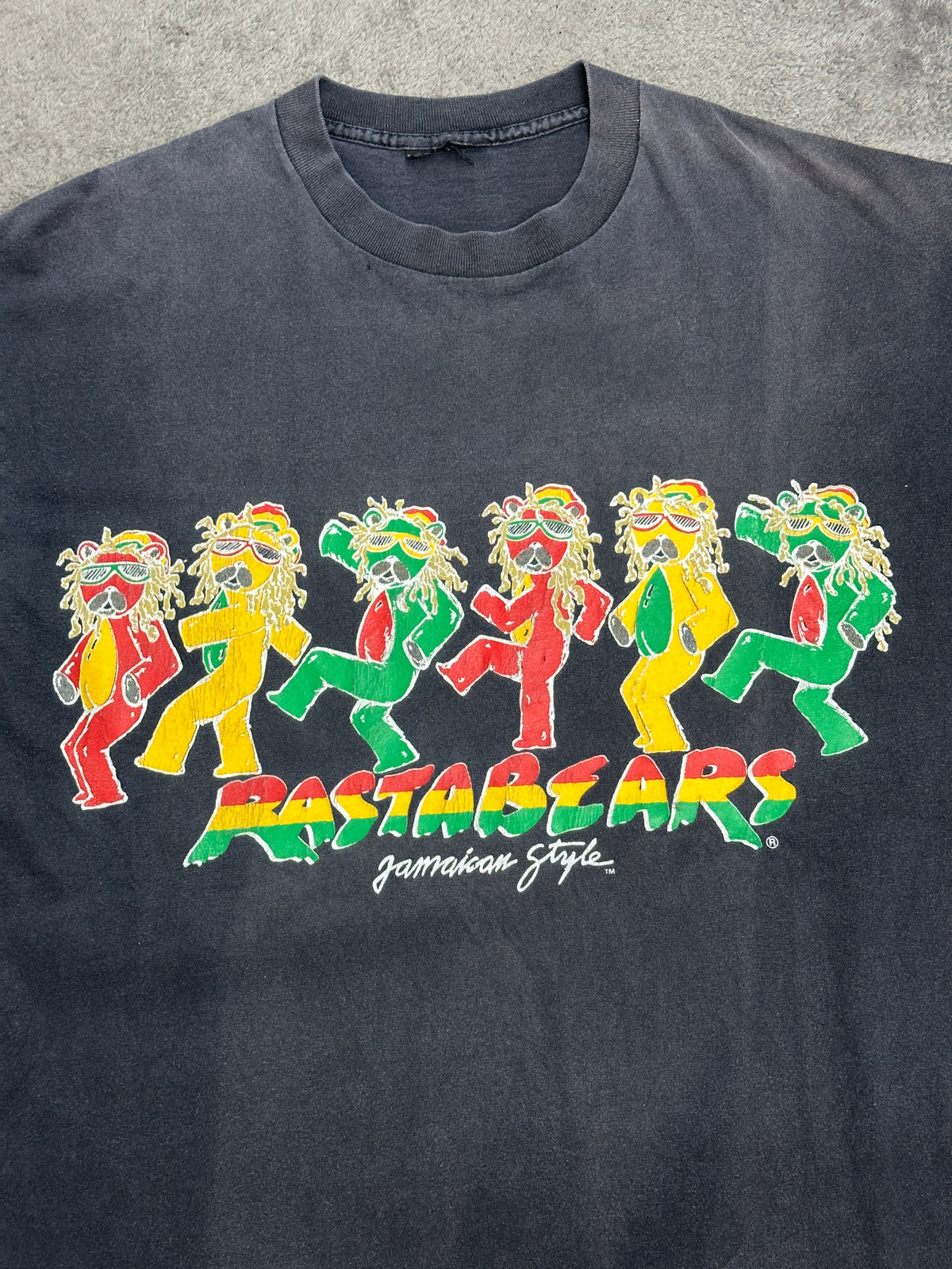 [XL] 90s Grateful Dead RastaBear Tee