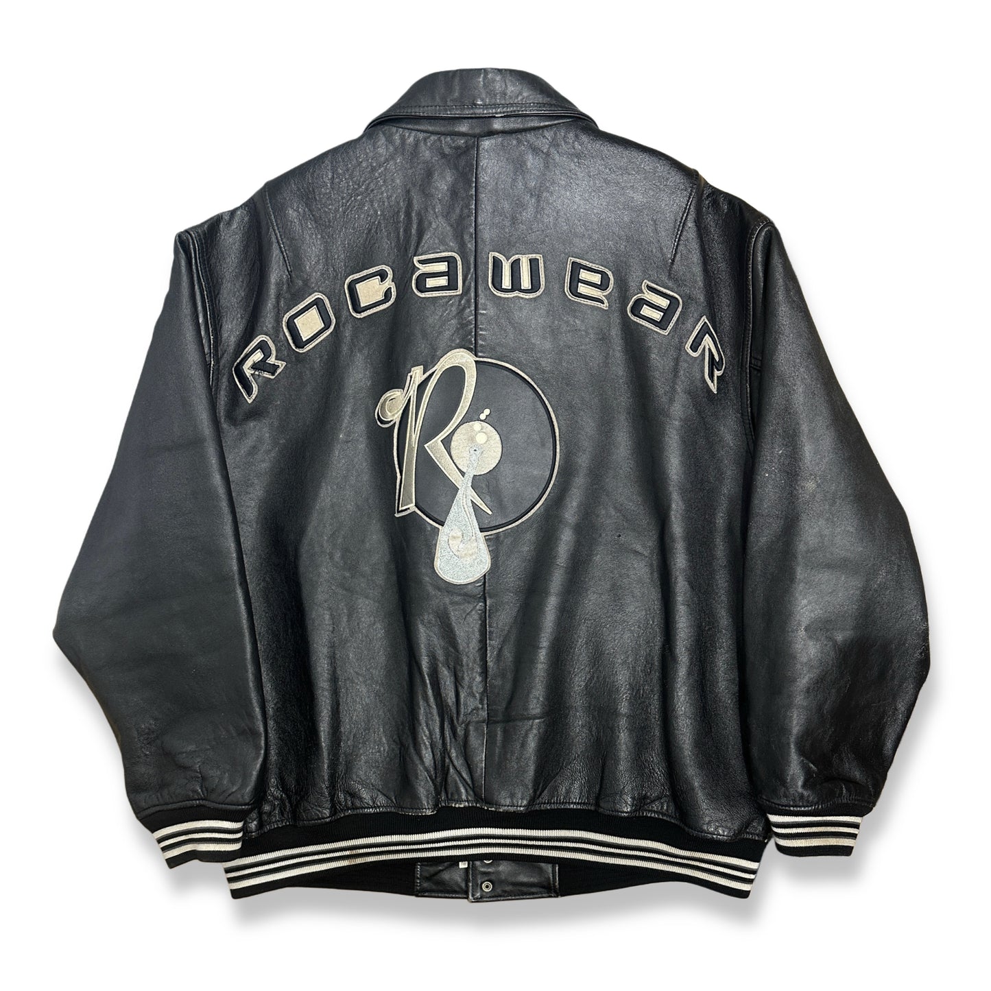 [2XL] 00s ROCAWEAR Leather Jacket