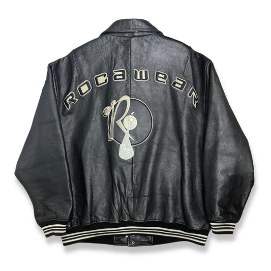 [2XL] 00s ROCAWEAR Leather Jacket
