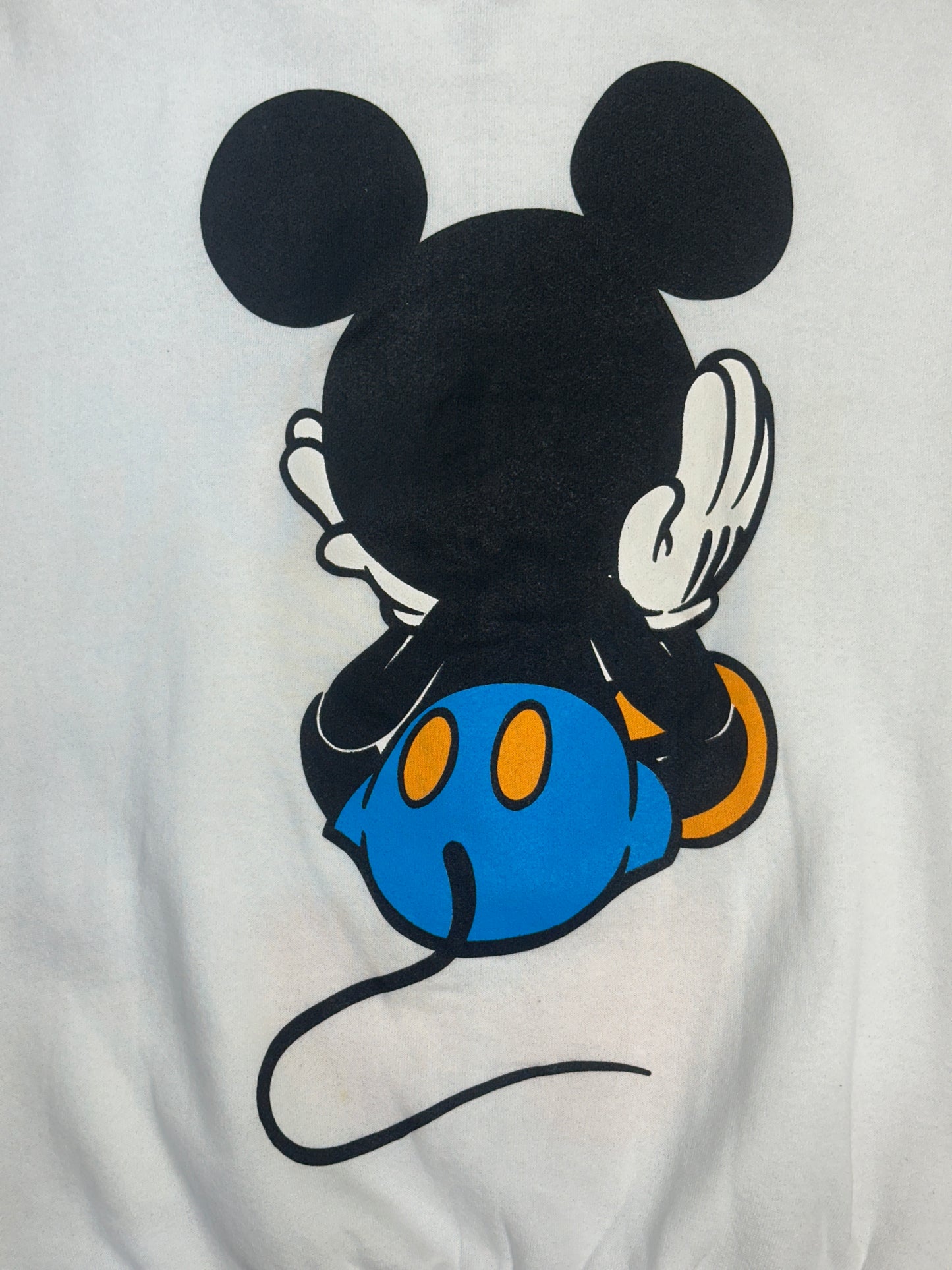 [L] 90s Mickey Mouse Double side Sweatshirt