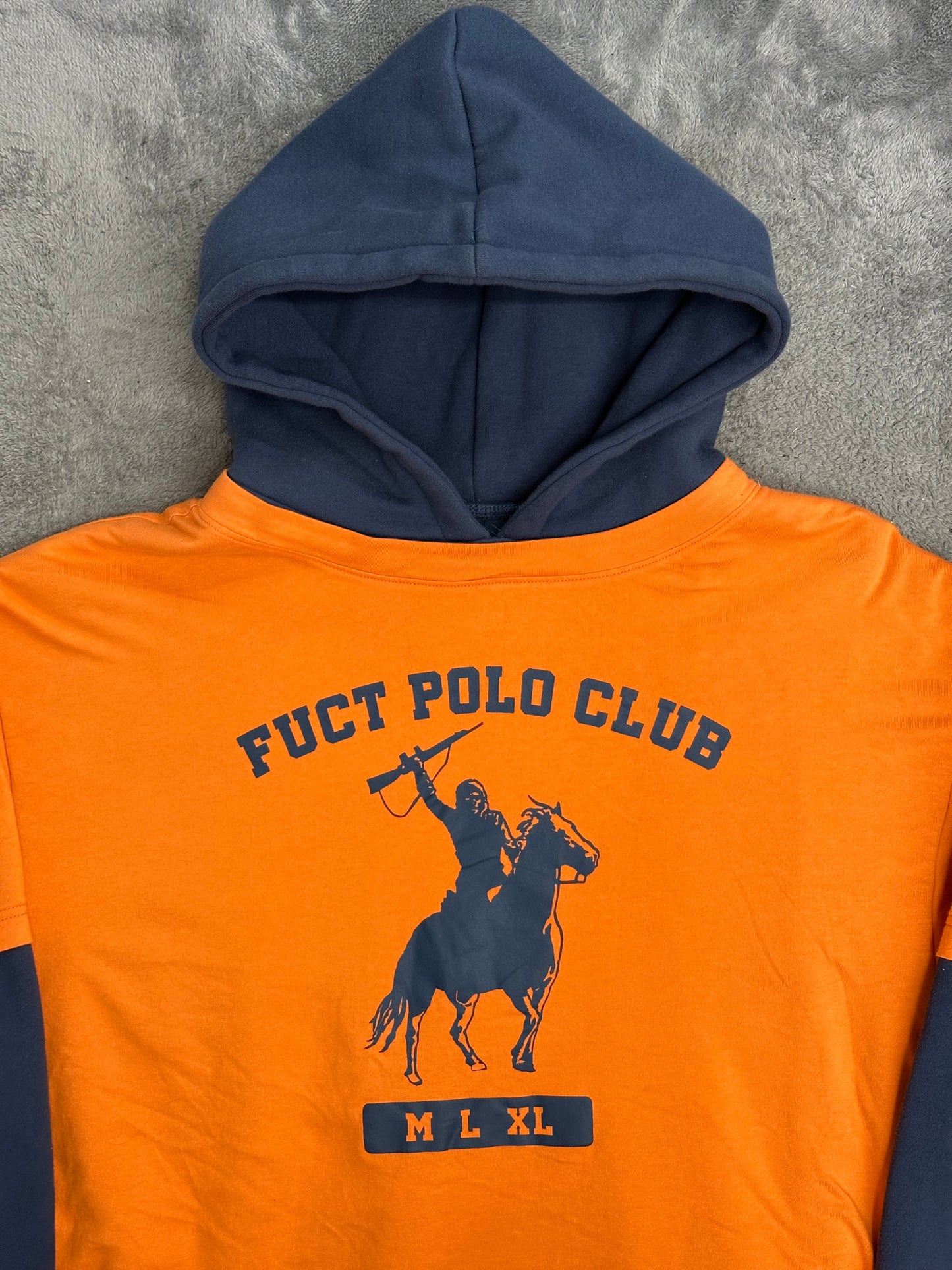[L] FUCT Polo Club Hoodie
