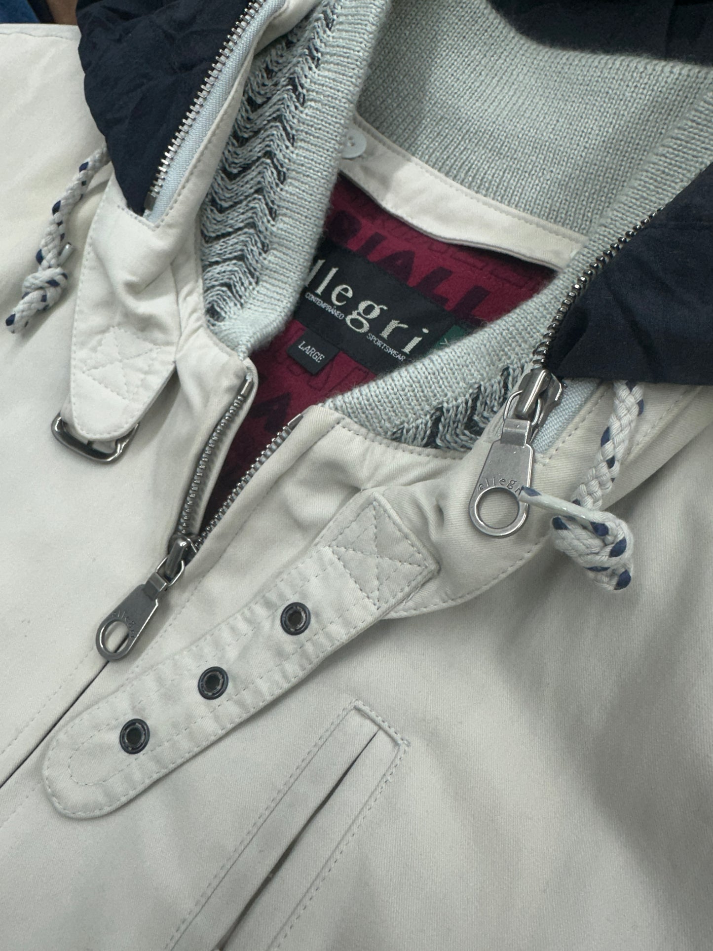 [L] 90s Allegri Cotton Bomber Jacket