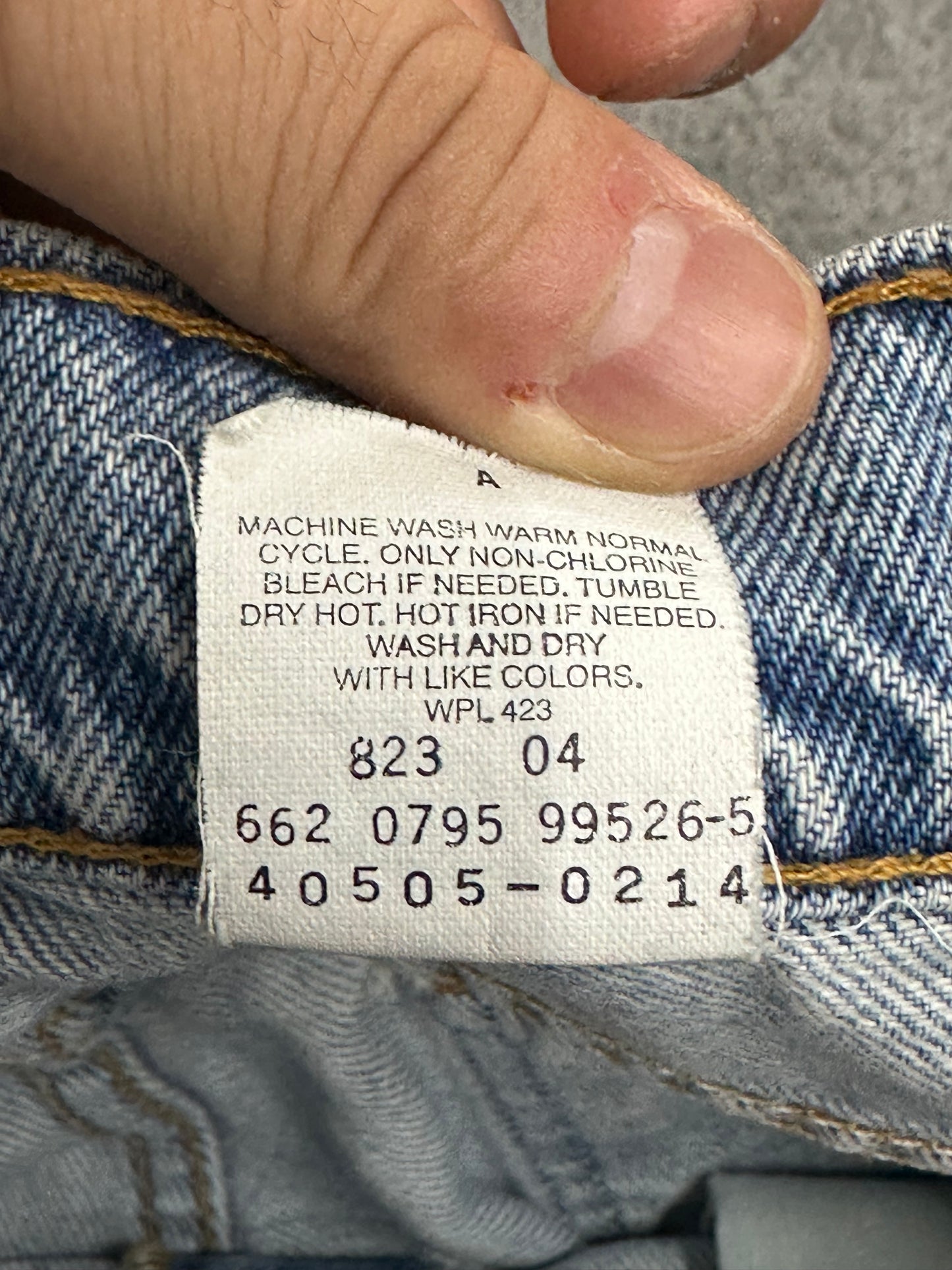 [36x30] 1995' Levi's 505 Denim Pants