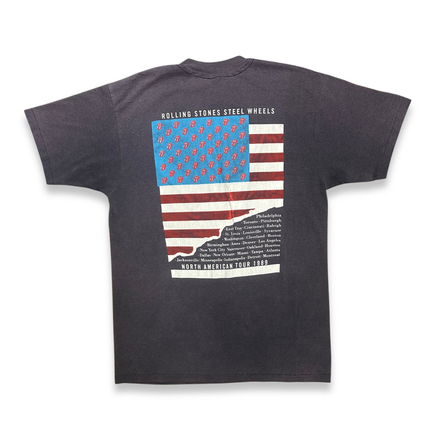 [L] 1989' Rolling Stones North American Tour Tee