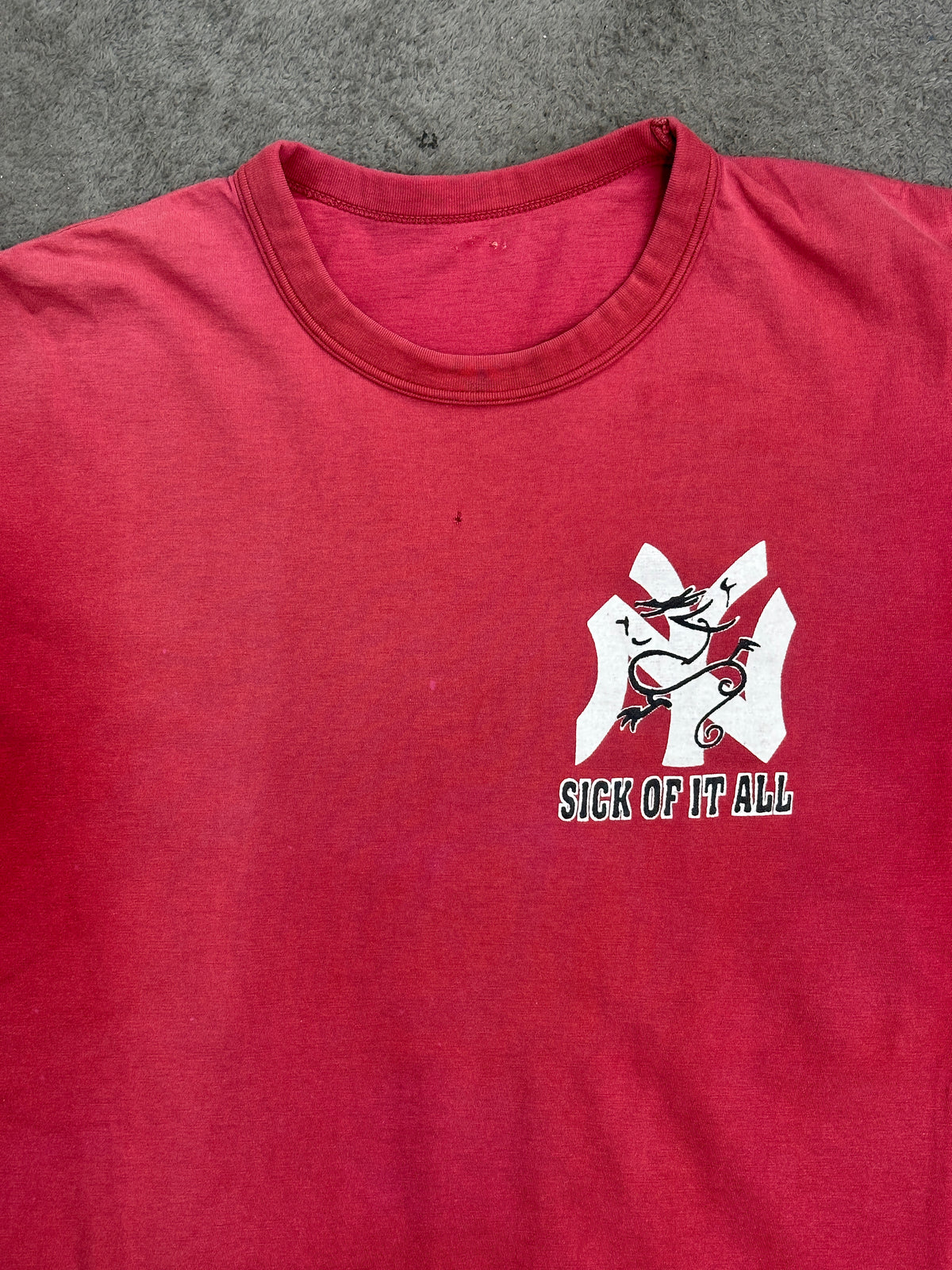 [L] 1997‘ SICK OF IT ALL 'Dragon Power' Album Promo Tee