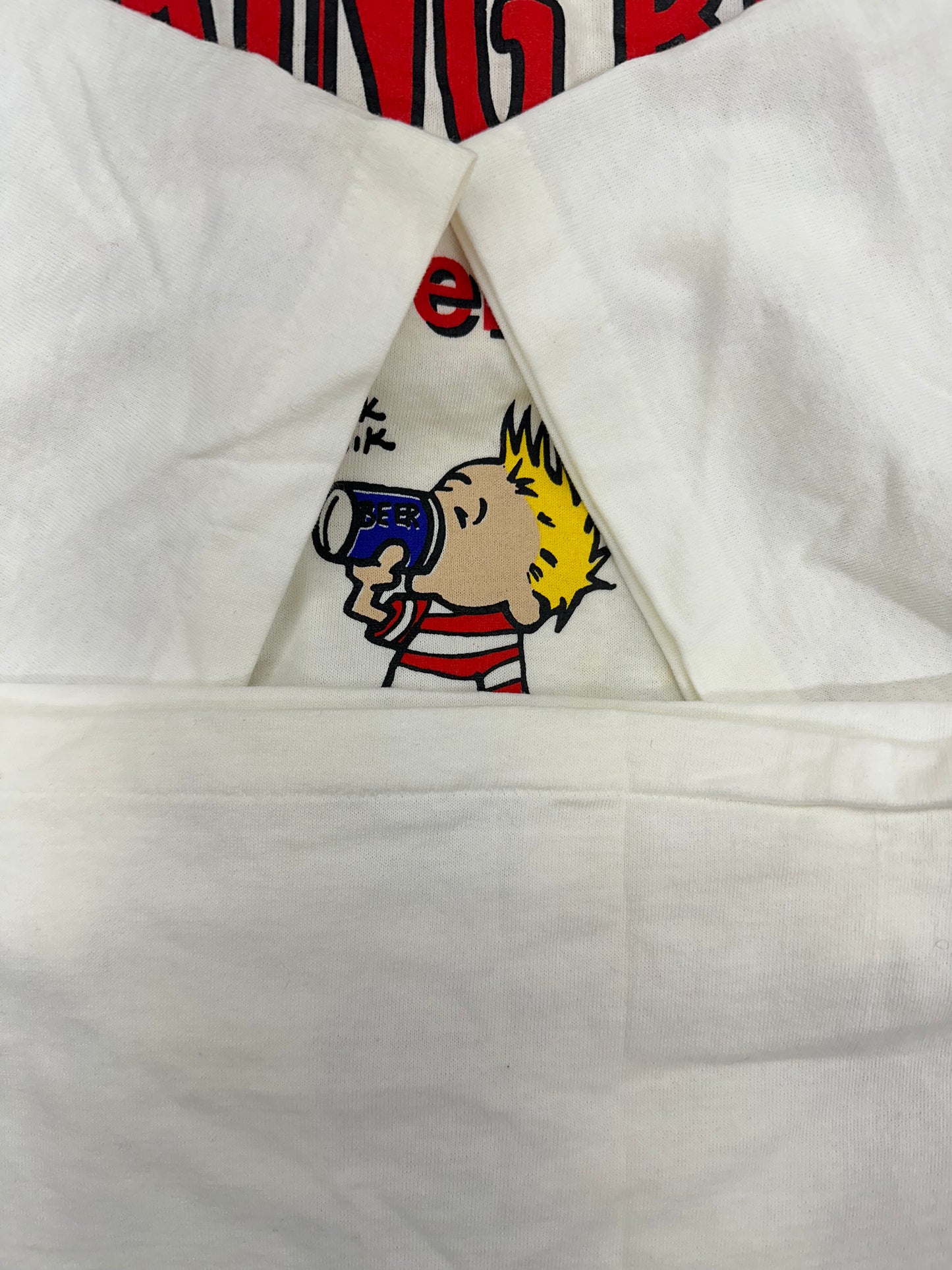 [XL] 2000' Calvin Cartoon Tee