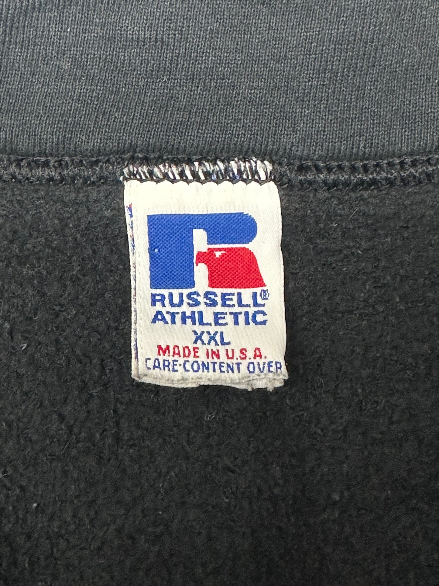 [XXL] 90s Russell half zip-up Sweatshirt