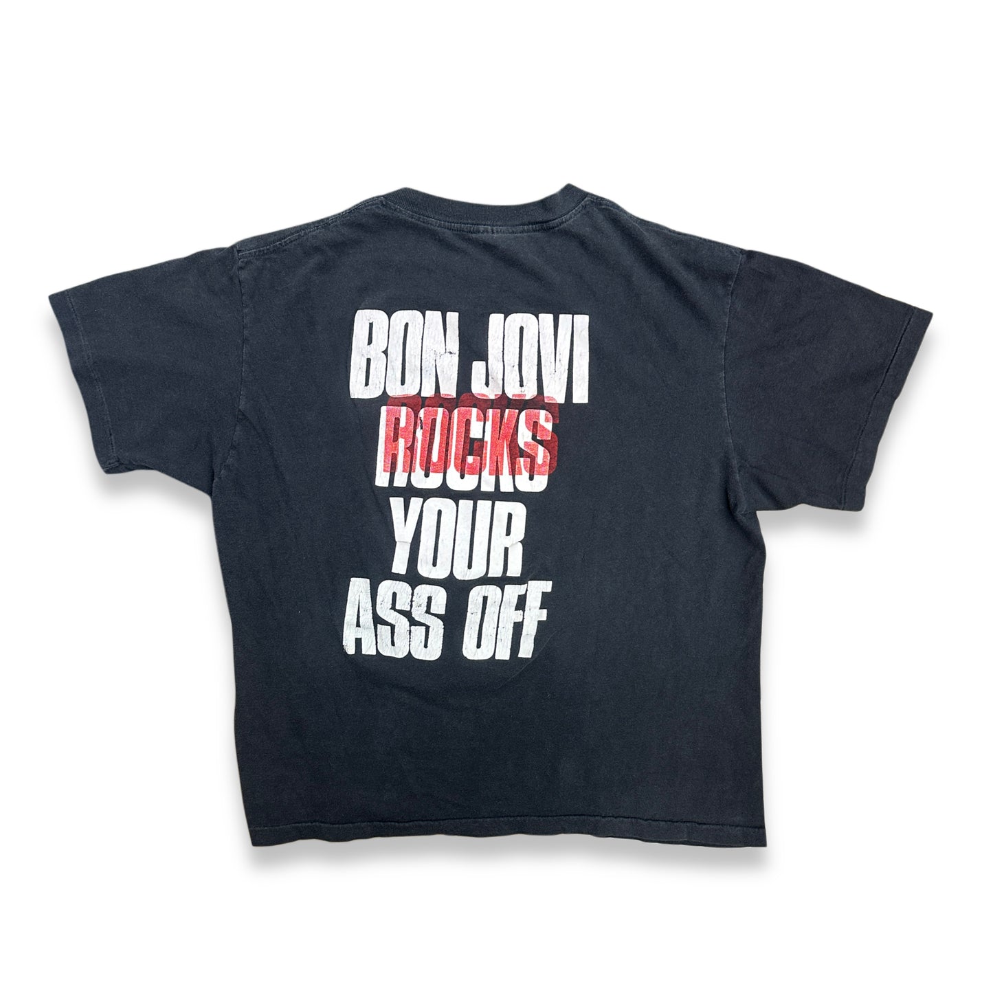 [M] 80s BON JOVI 'Rock Your Ass Off' Tee